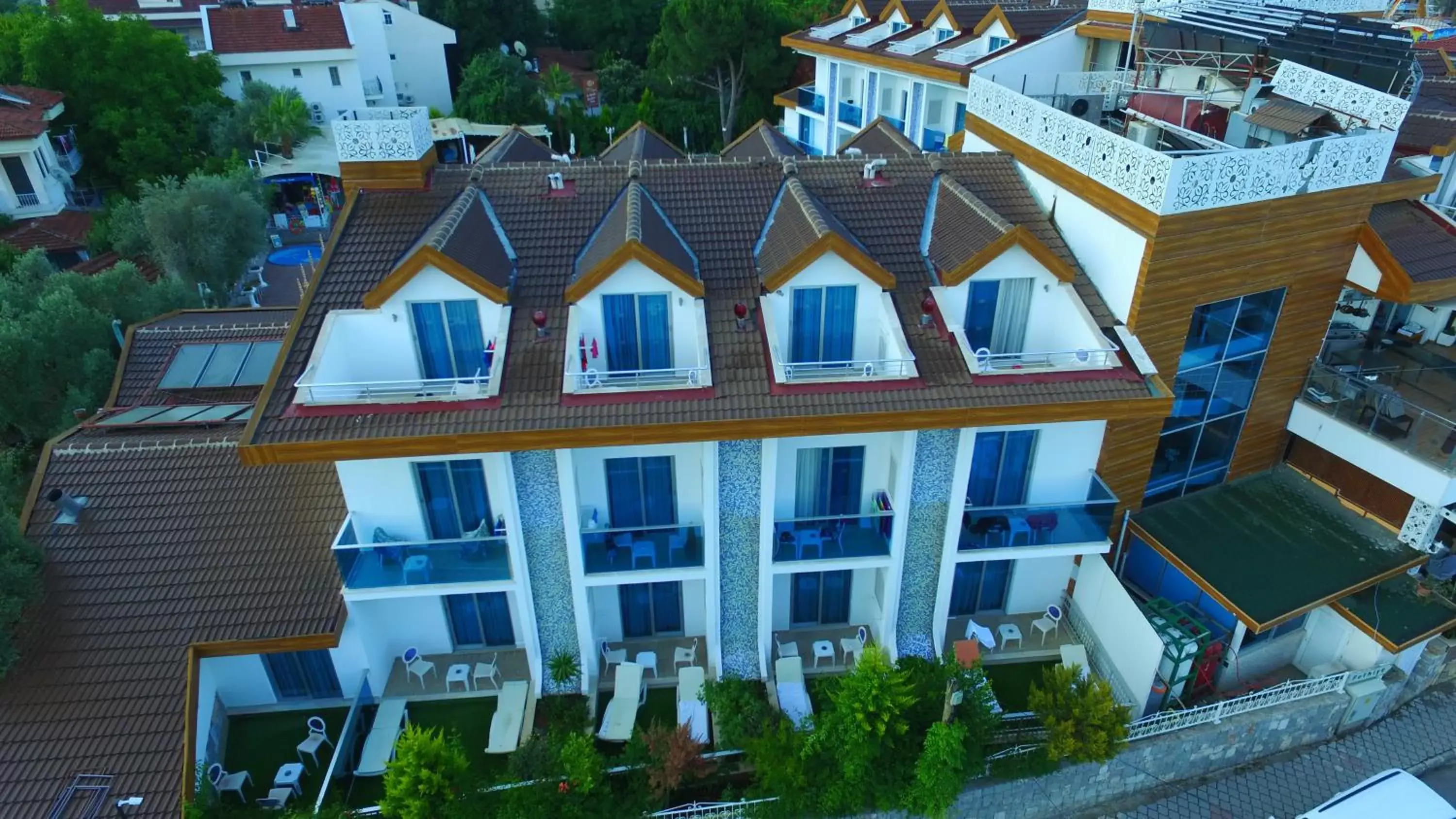 Garden view, Bird's-eye View in Ocean Blue High Class Hotel & SPA