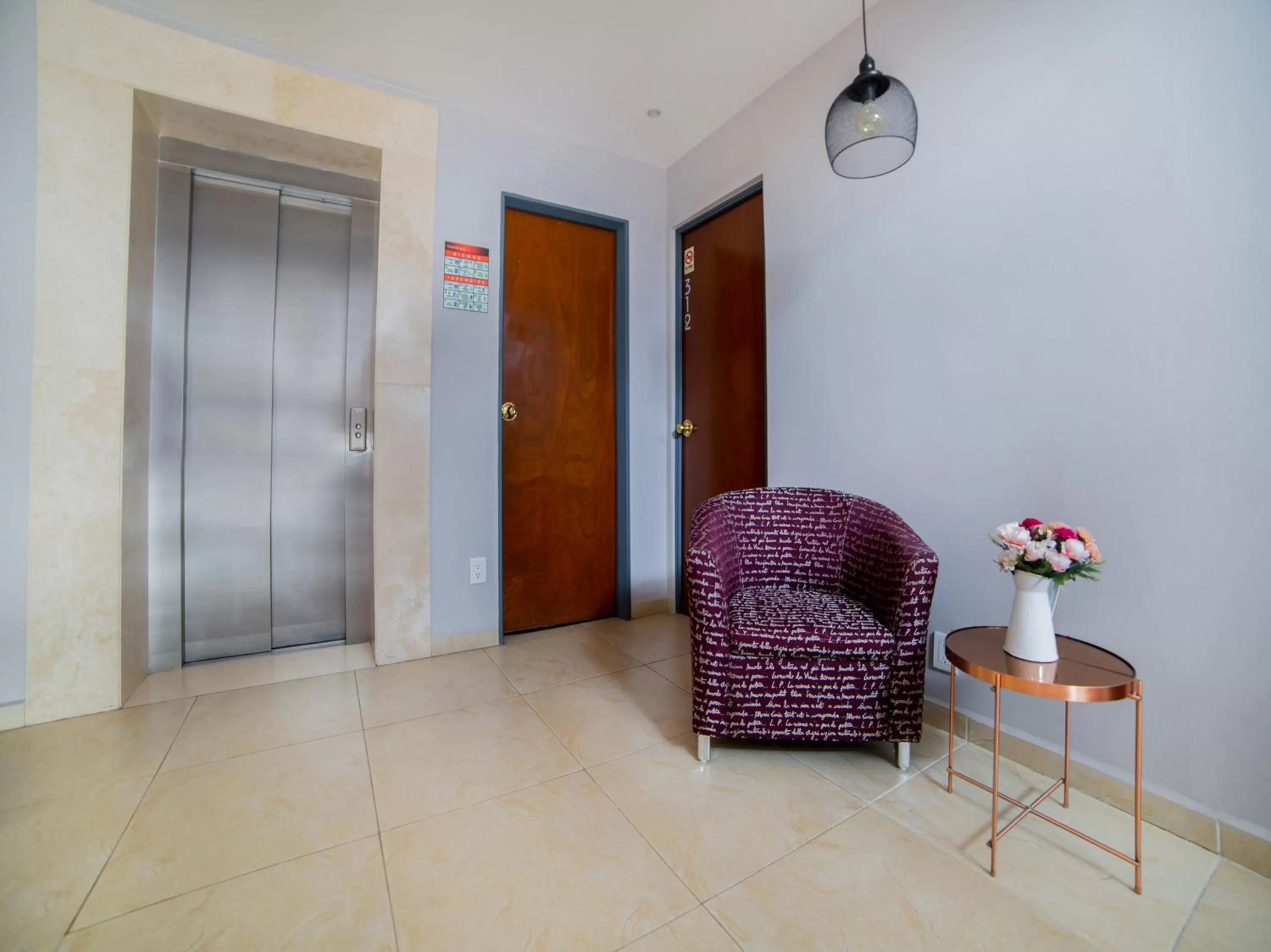 Lobby or reception in Hotel Monarca