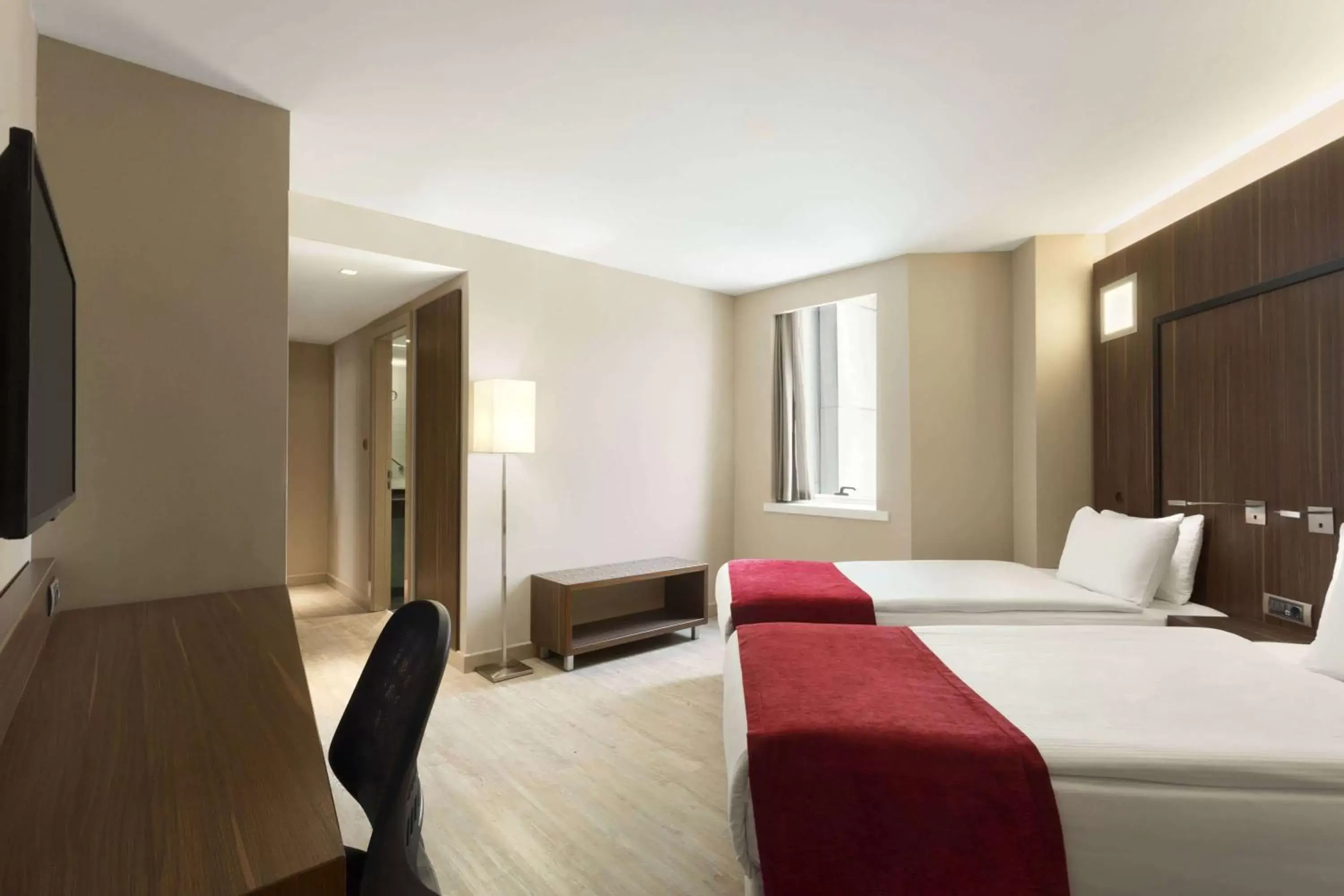 Photo of the whole room, Bed in Ramada Encore by Wyndham Izmir