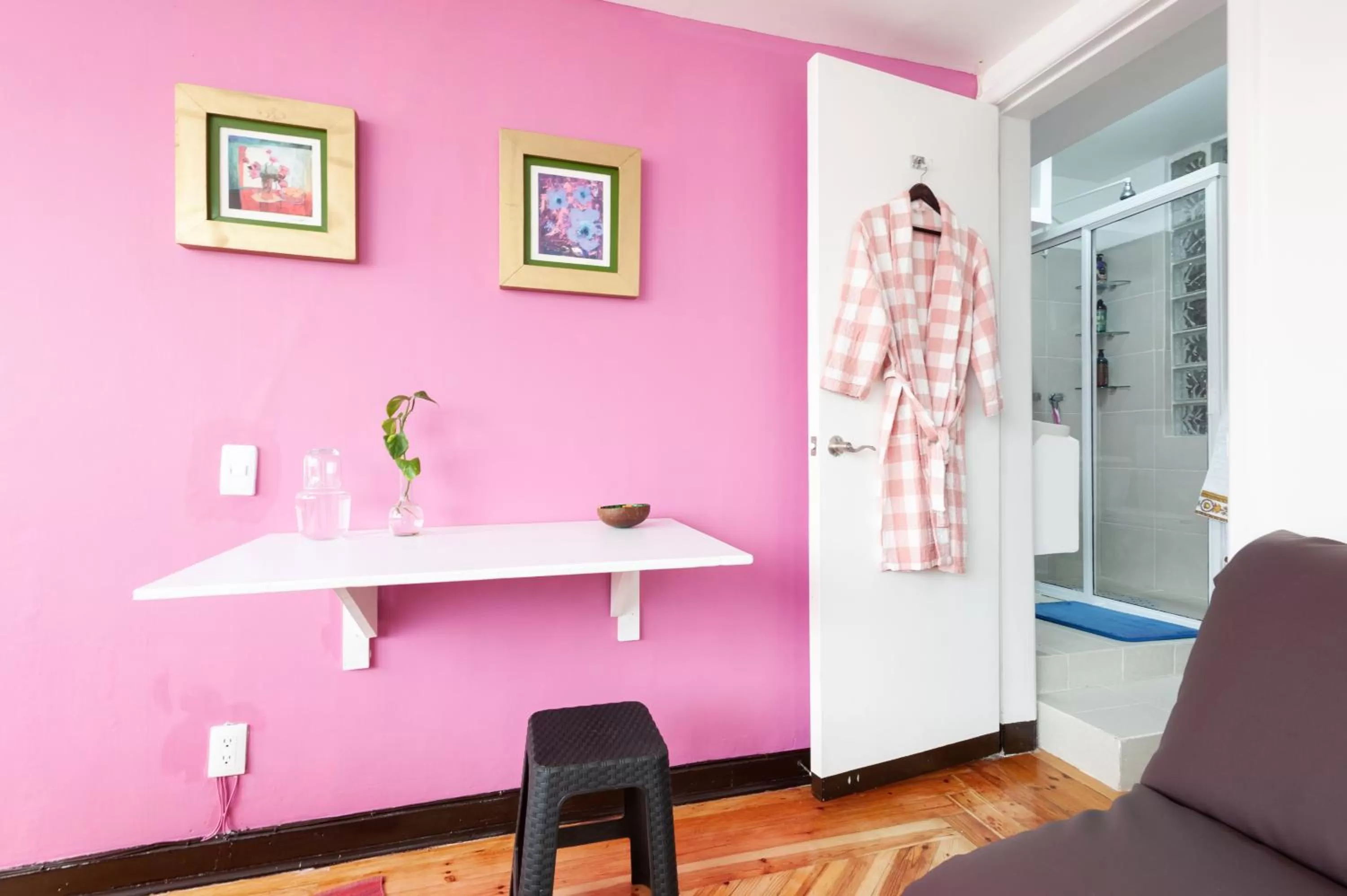 Seating area in Casa Itzae B&B Polanquito Dog Friendly