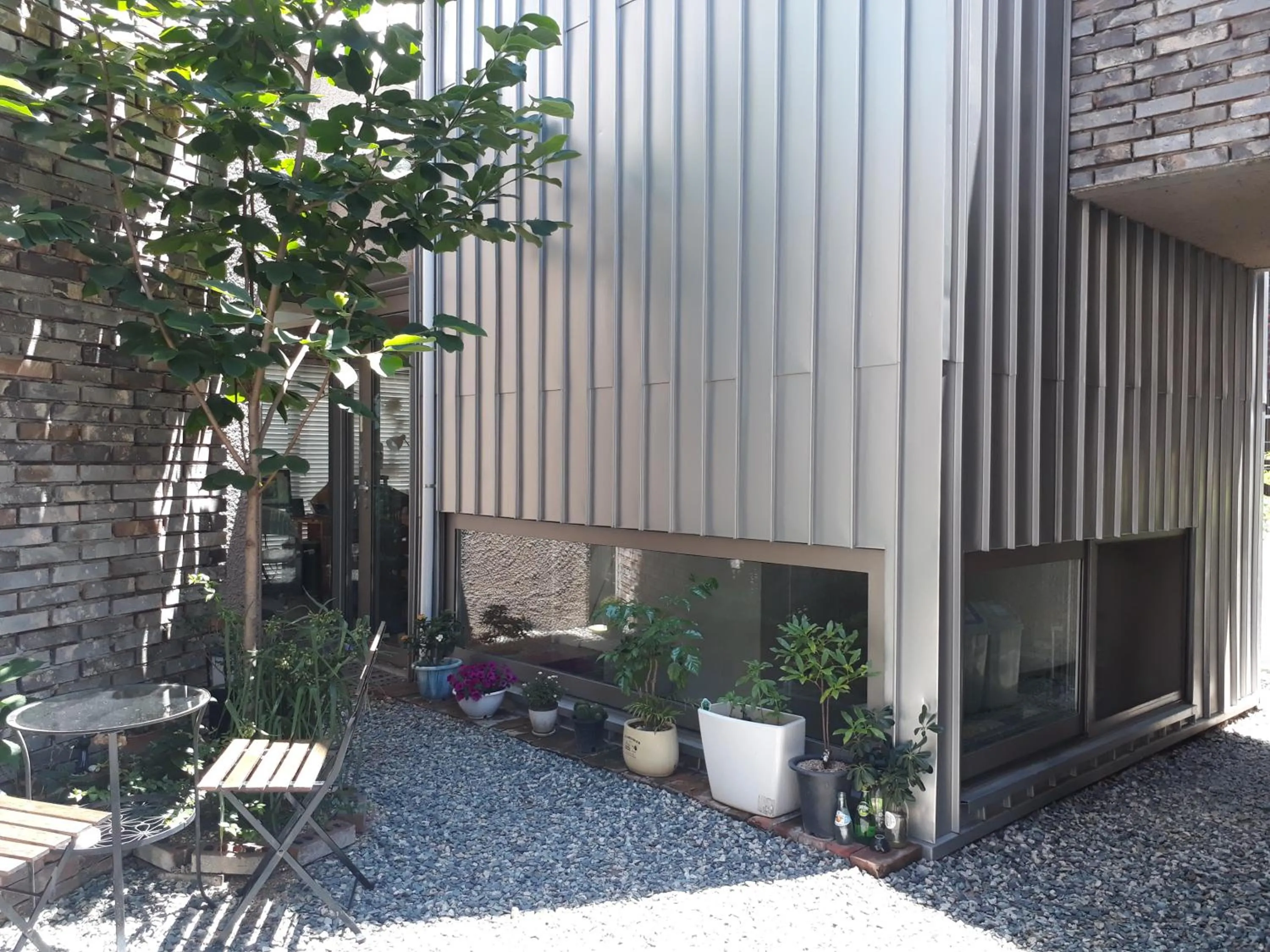 Garden in Inside Busan Hostel