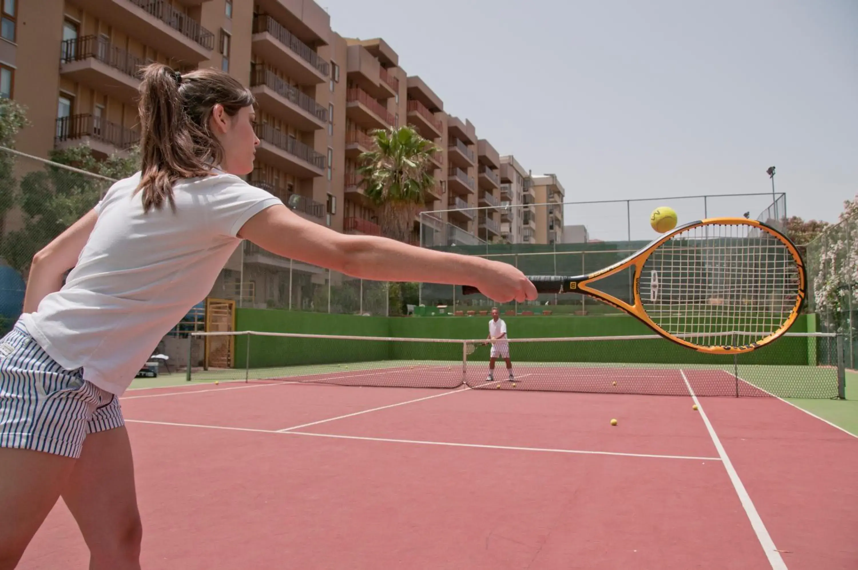 Property building, Tennis/Squash in Hotel Residence Ulivi E Palme