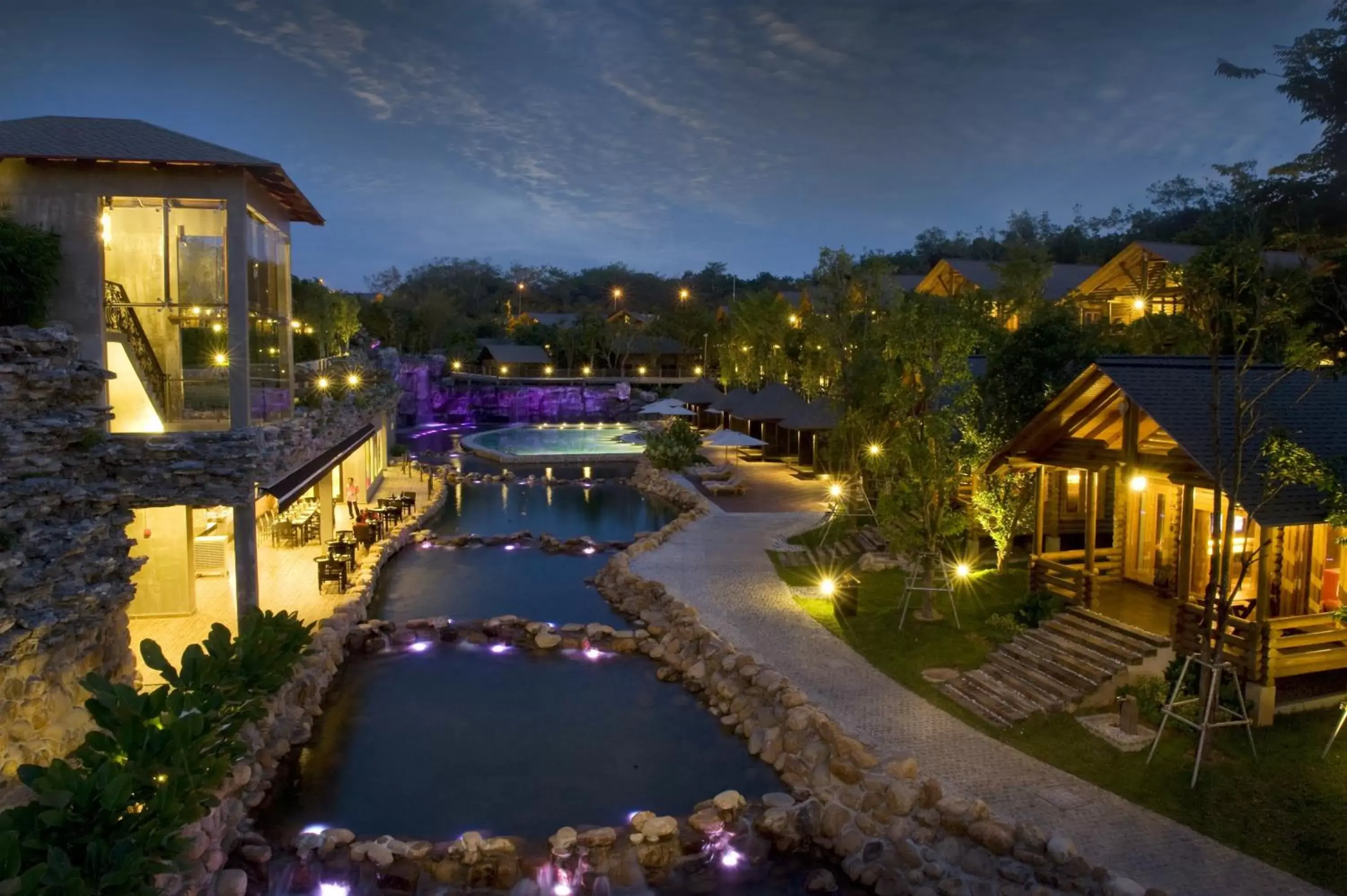 Night, Pool View in Philea Resort & Spa