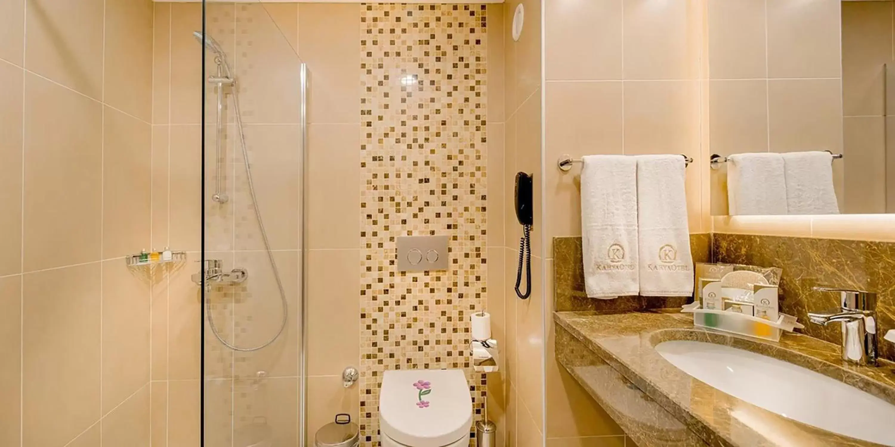 Bathroom in Kahya Hotel Ankara