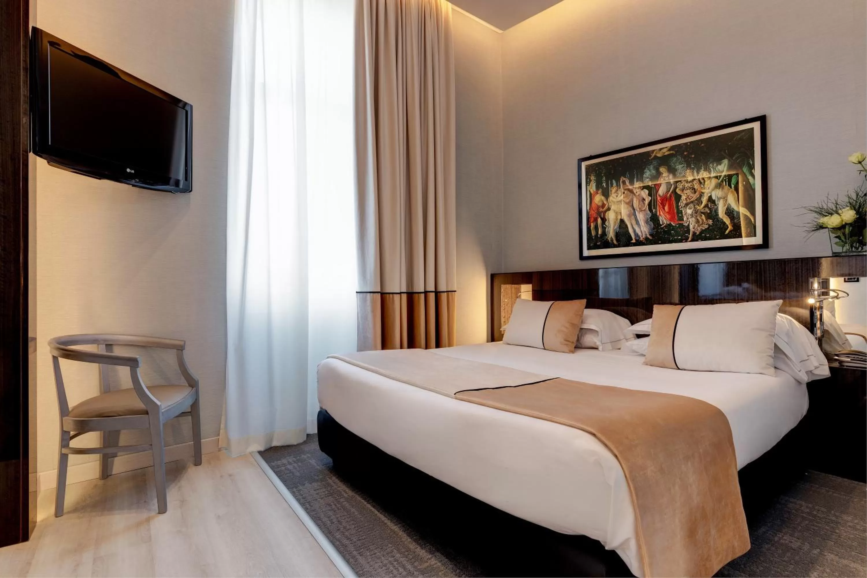 Bed in Dharma Style Hotel & Spa