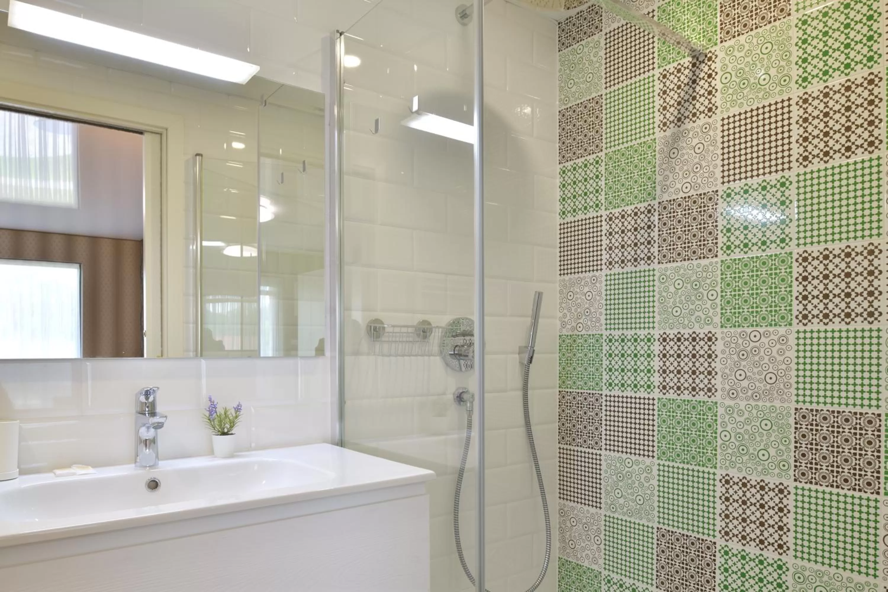 Bathroom in TI Hotel