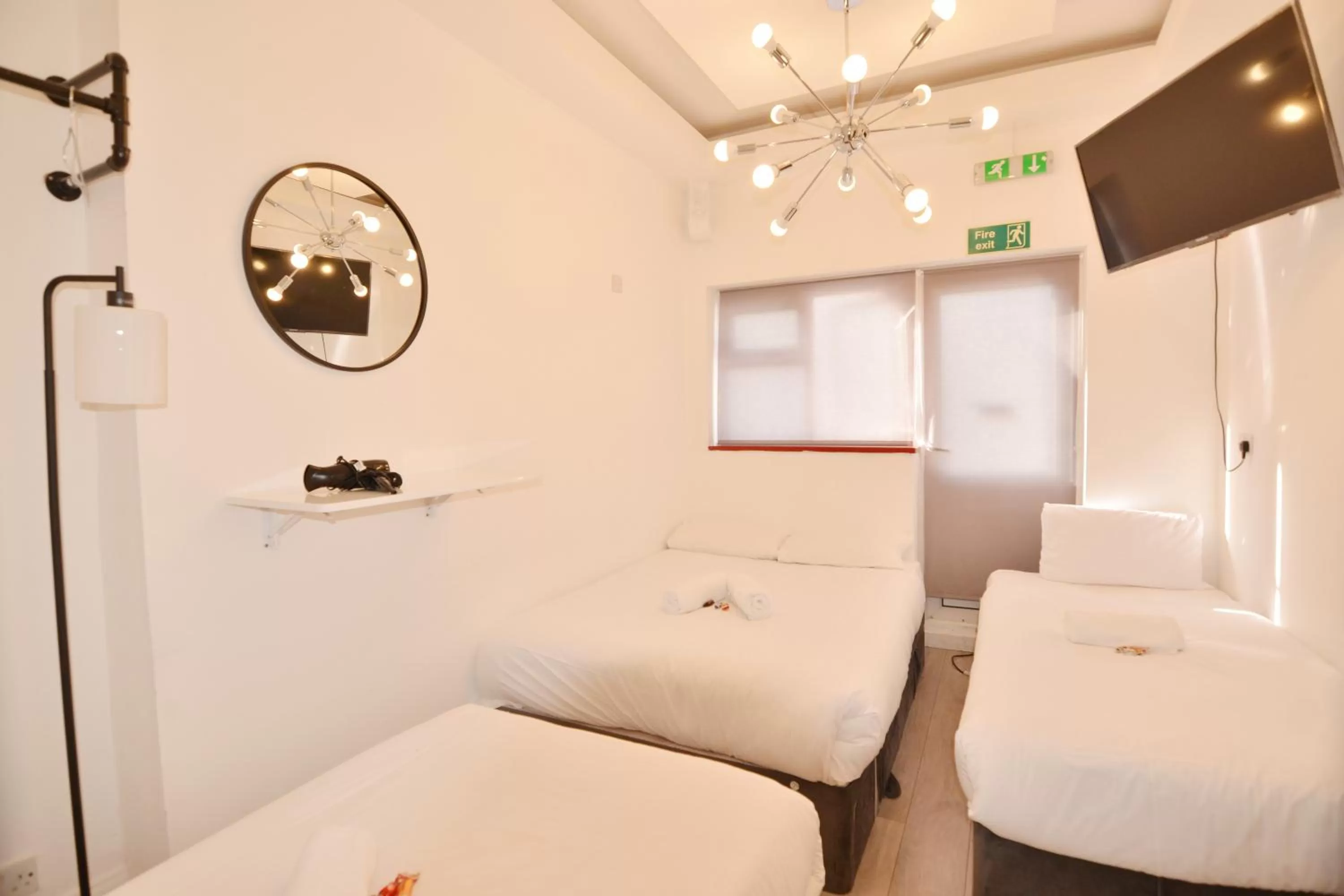 Bed in Anchor Guest House