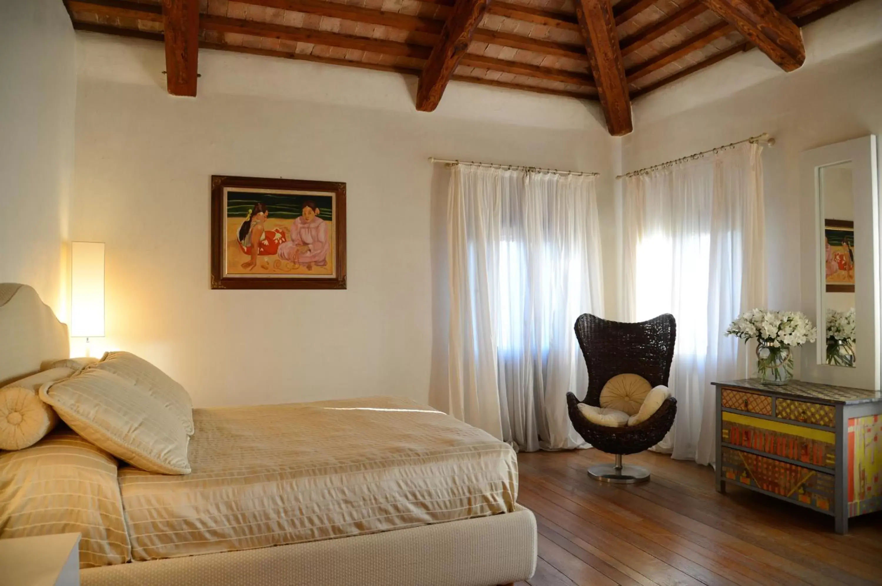 Photo of the whole room, Bed in Villa Foscarini Cornaro