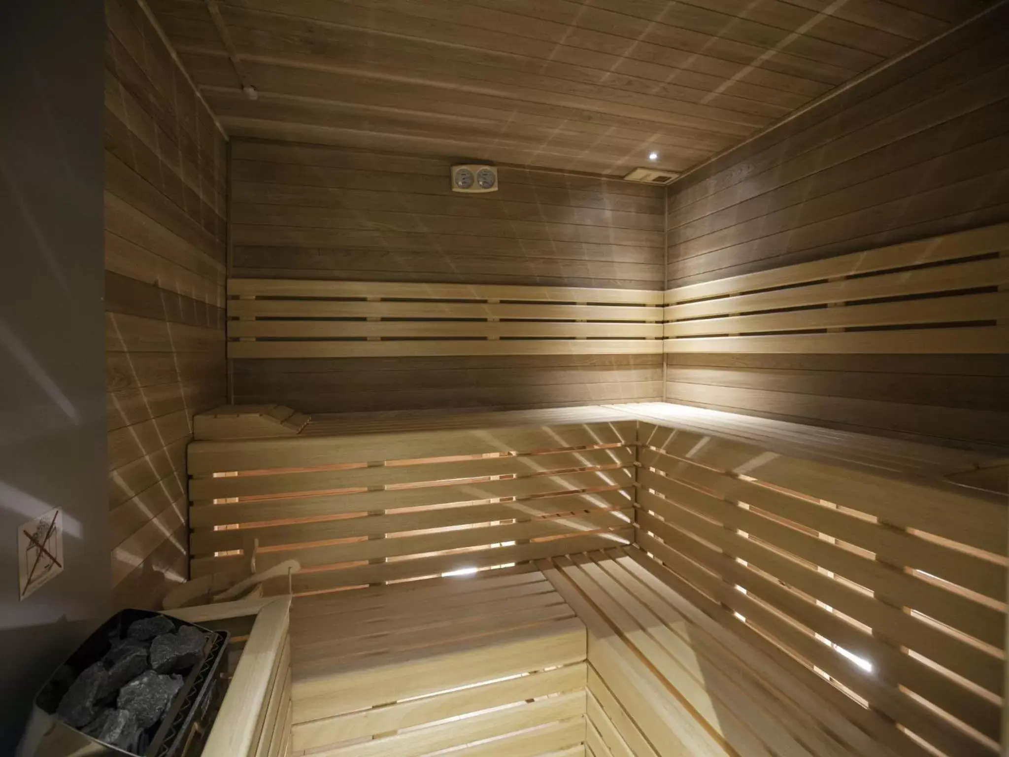 Sauna in Parkhotel Delta, Wellbeing Resort