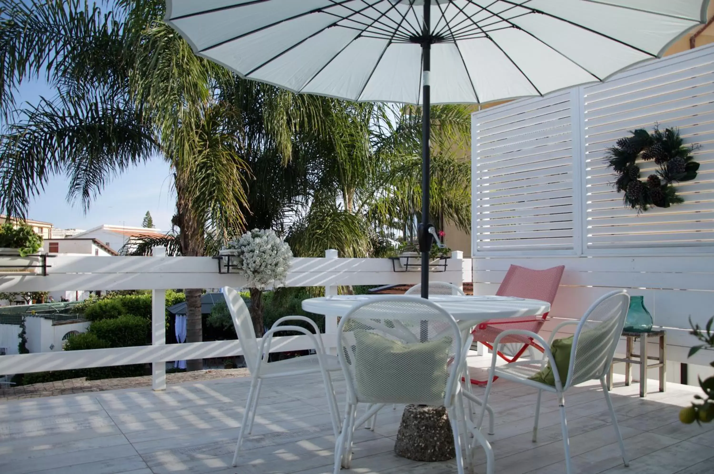 Balcony/Terrace in Villa Volli Three Rooms