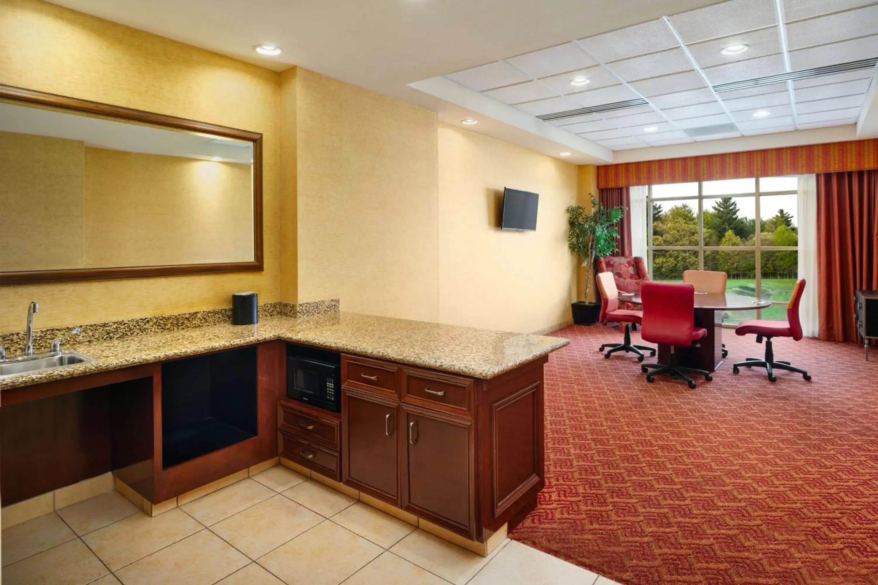 Kitchen or kitchenette, Kitchen/Kitchenette in Embassy Suites by Hilton Charlotte Concord Golf Resort & Spa