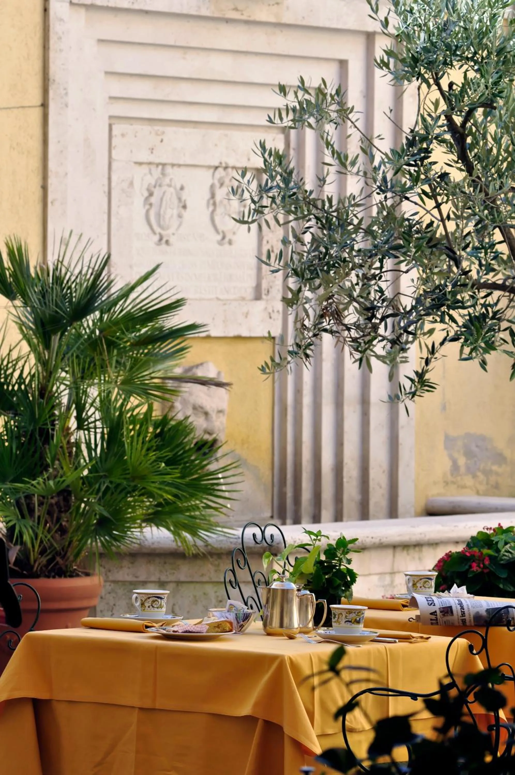 Balcony/Terrace in Hotel San Luca