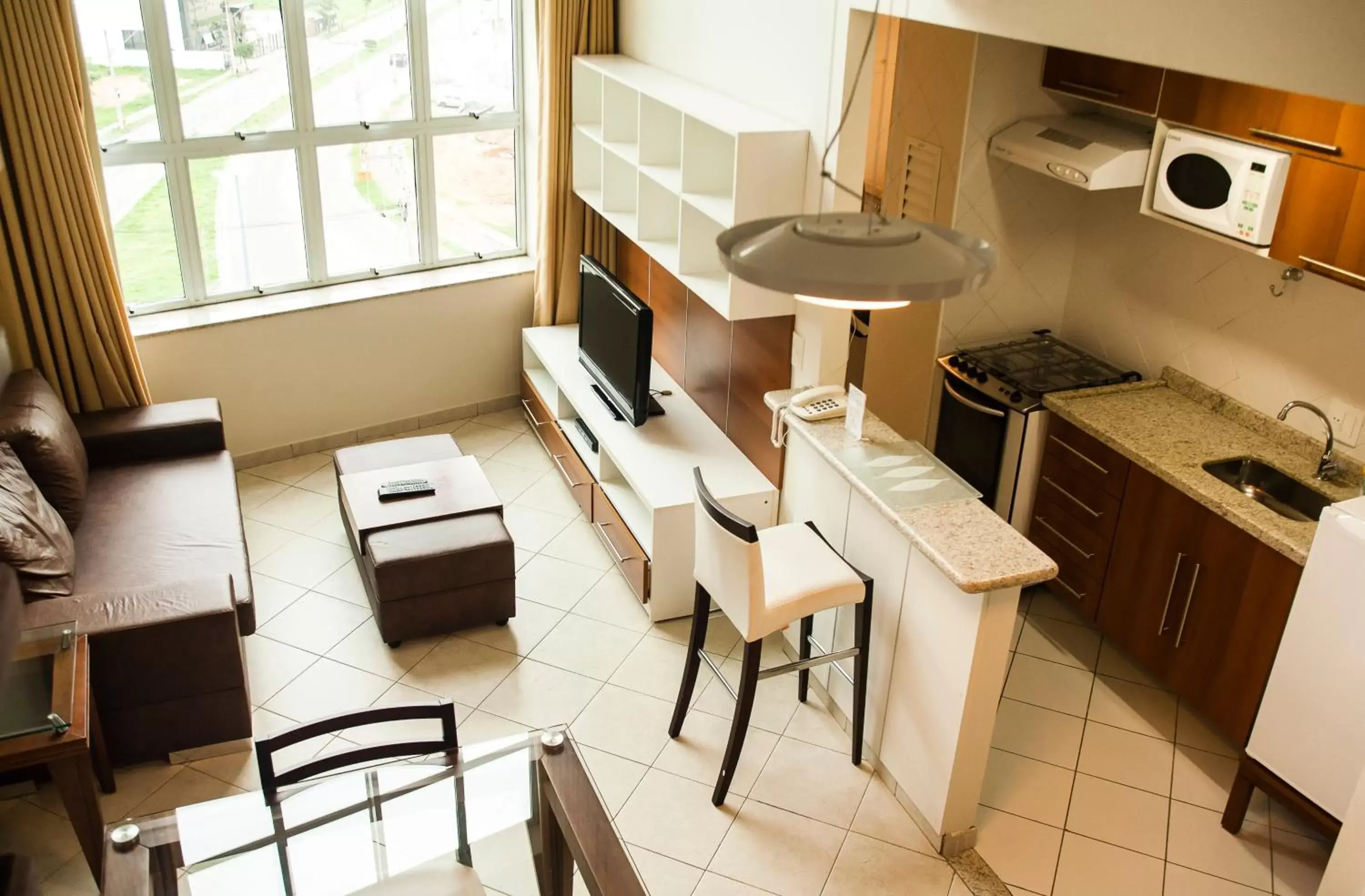 Kitchen or kitchenette in Hotel City Hall