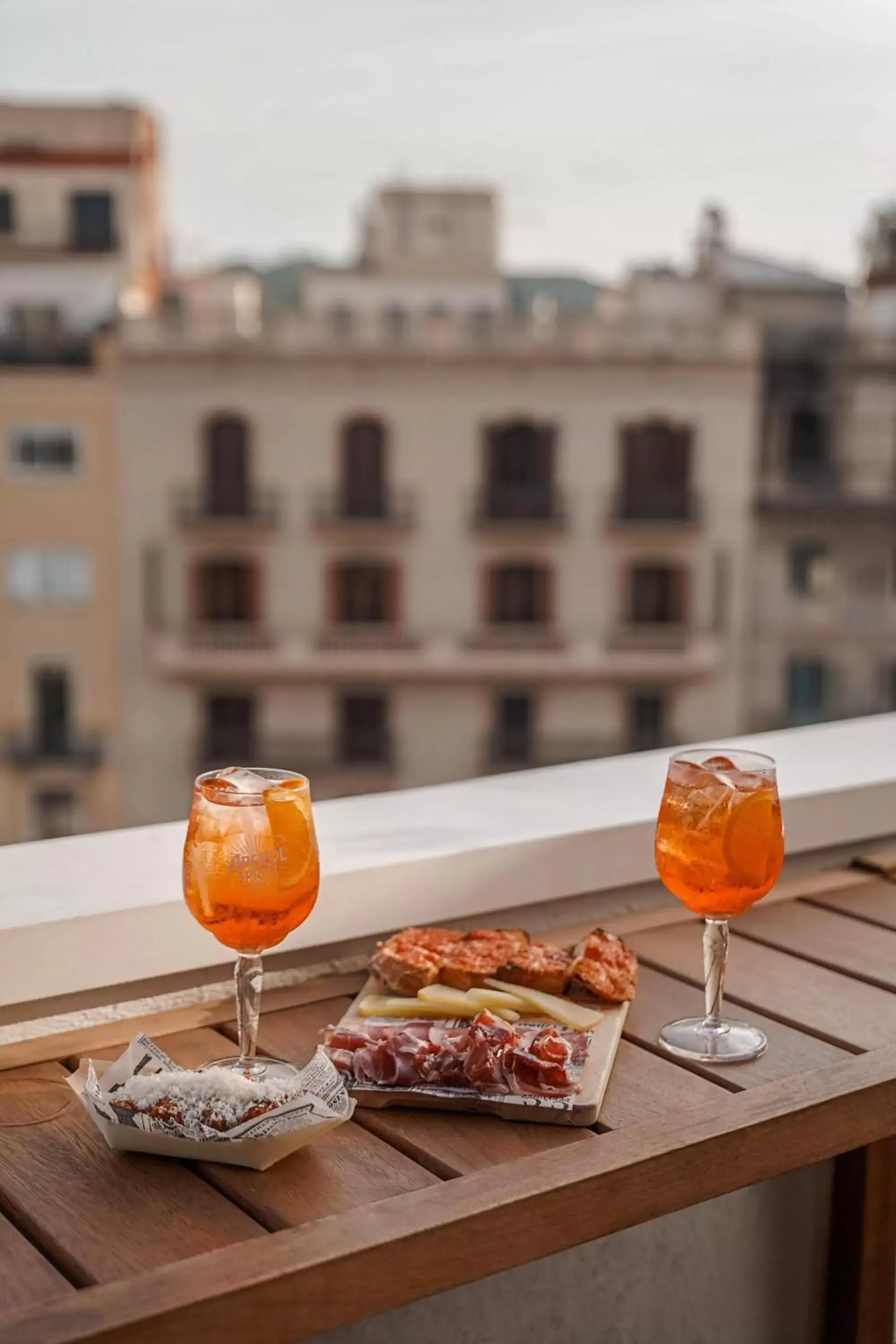 Balcony/Terrace in Hotel Pulitzer Barcelona