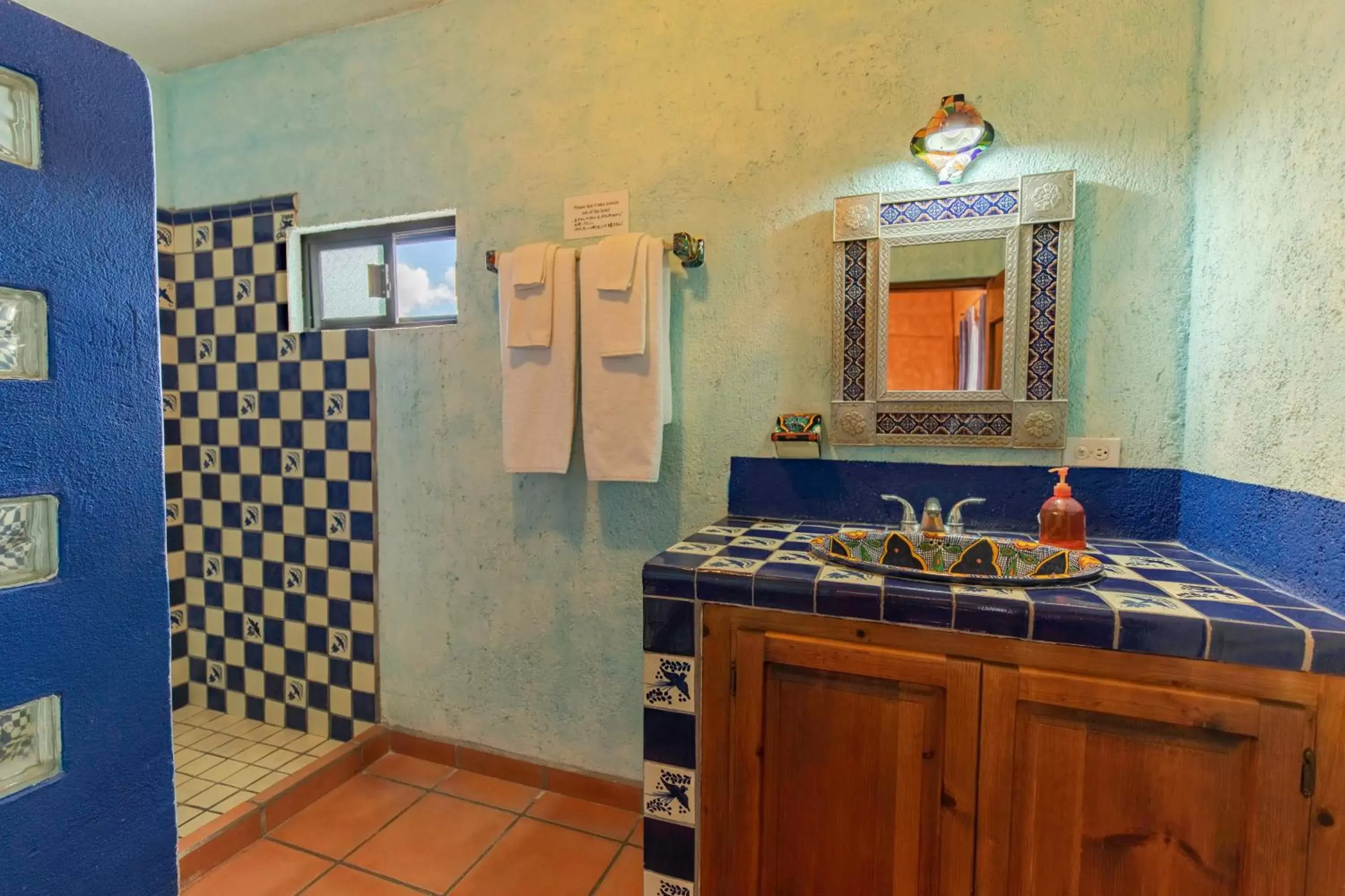 Bathroom in Hotel Posada Luna Sol