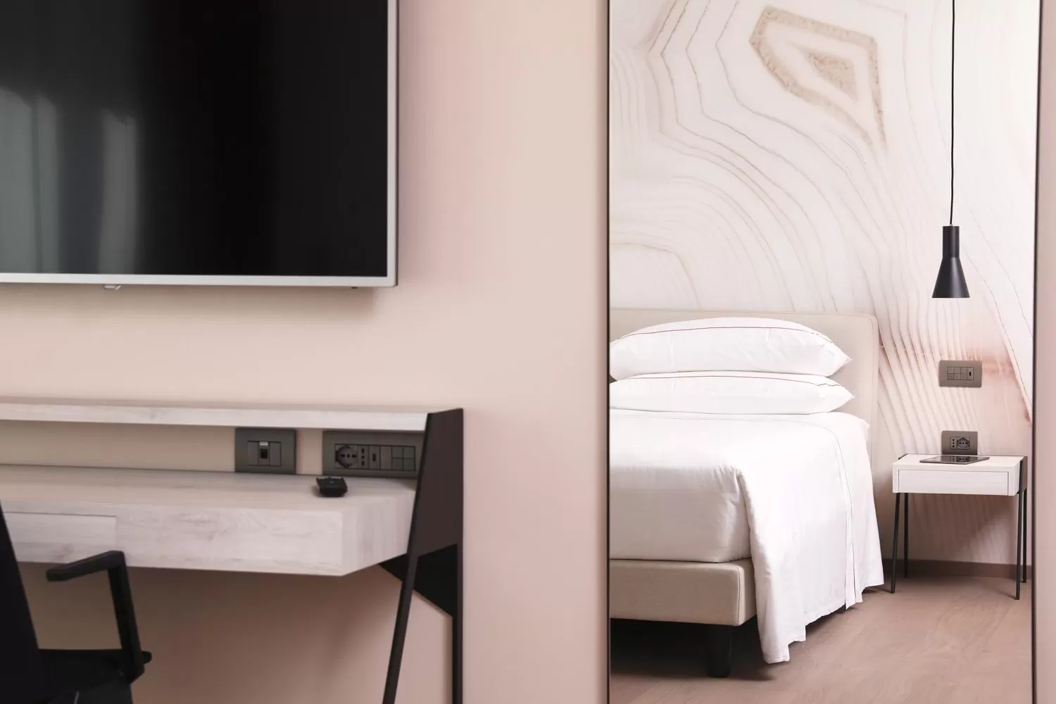 Bedroom, Bed in Hotel Veronesi La Torre