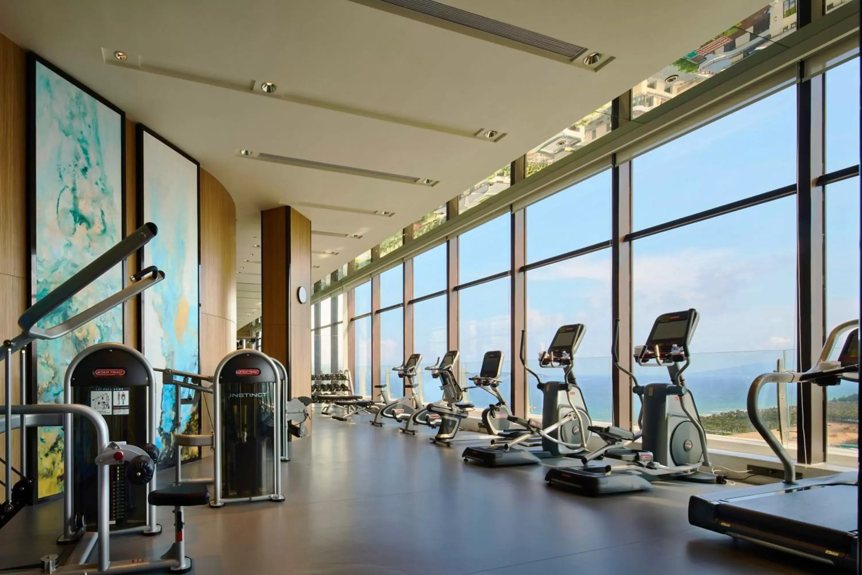 Fitness centre/facilities, Fitness Center/Facilities in Crowne Plaza Sanya Haitang Bay Resort, an IHG Hotel