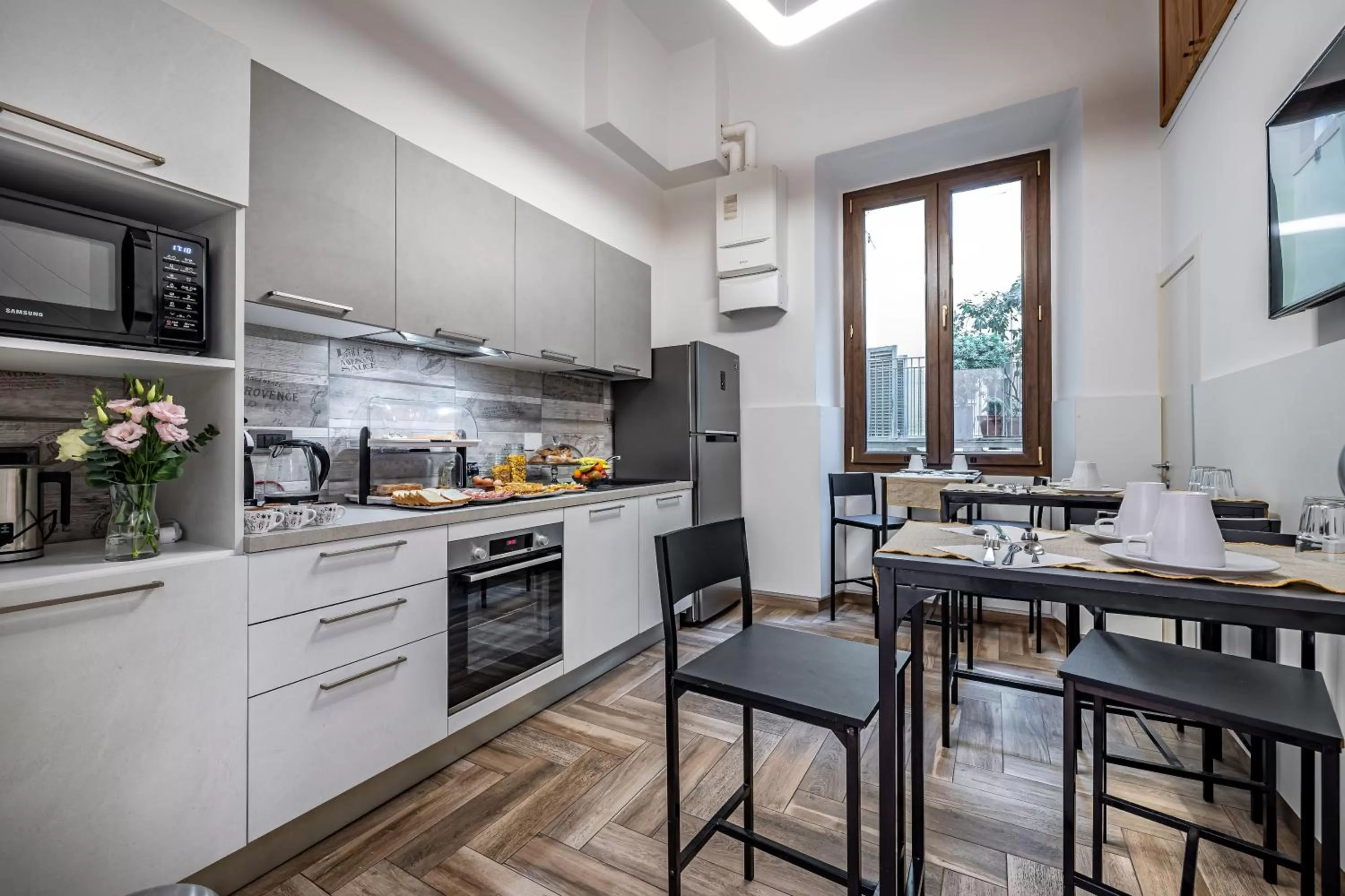 Kitchen or kitchenette in B&B Lorenzo de' Medici