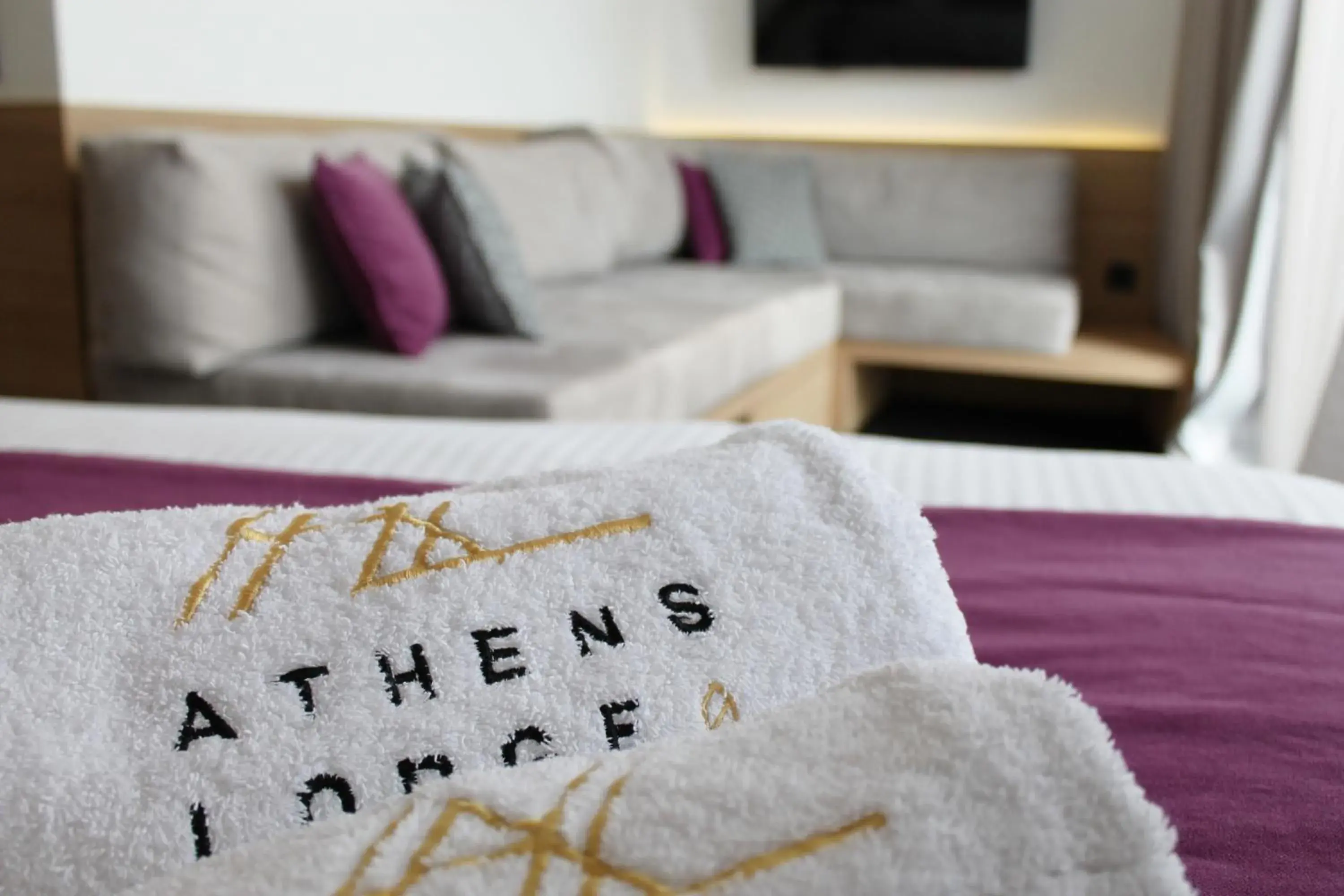 Bed in Athens Lodge Boutique Hotel