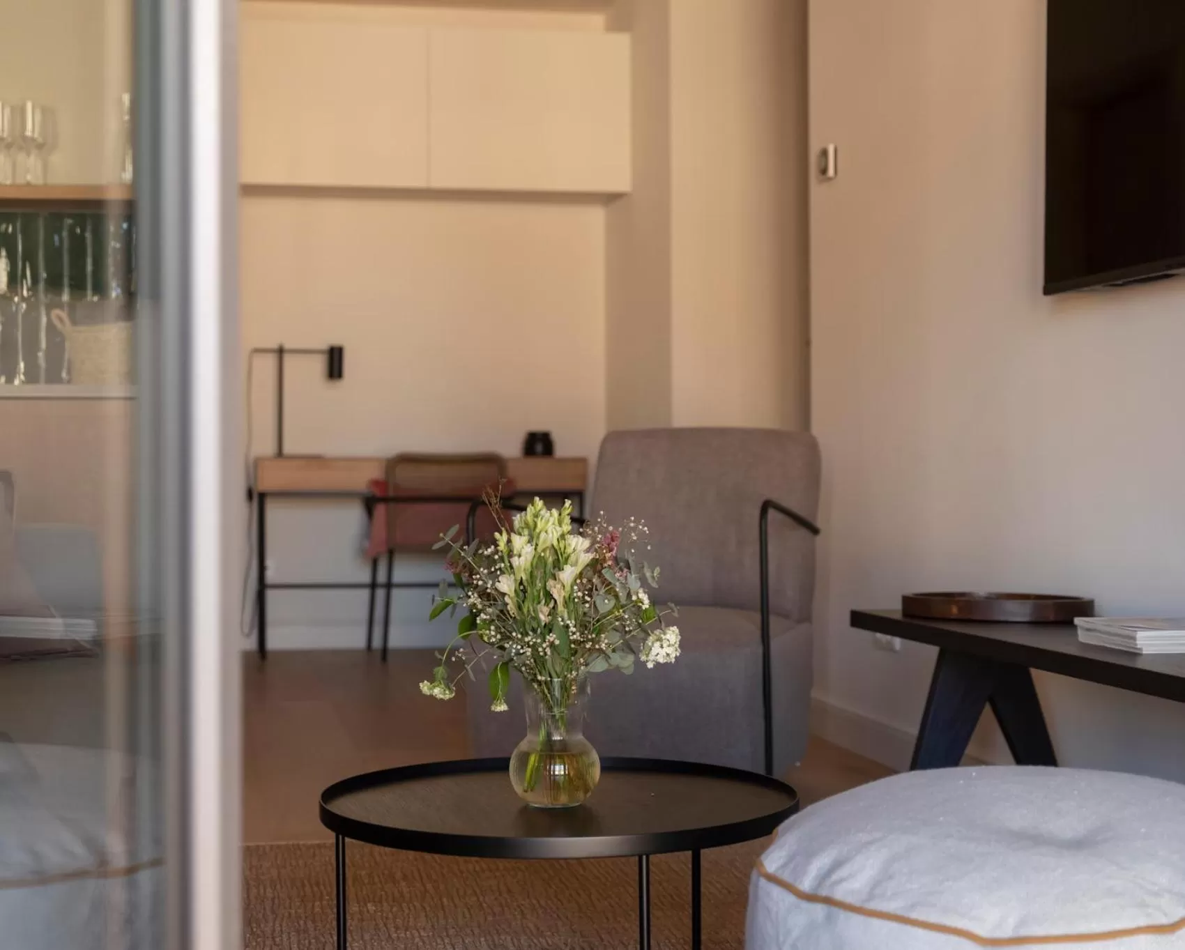 Living room in Can Verí Suites