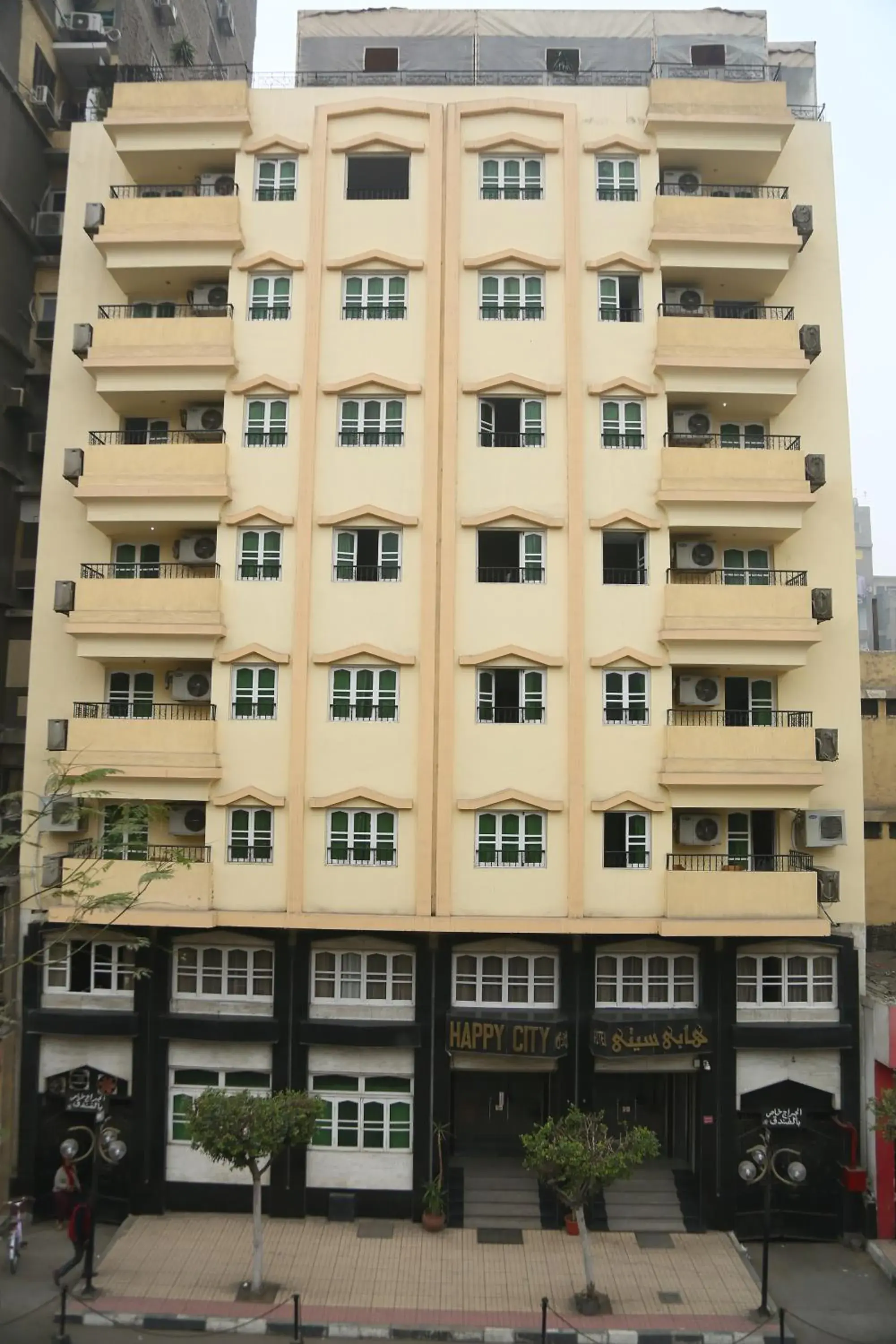 Property building in Happy City Hotel