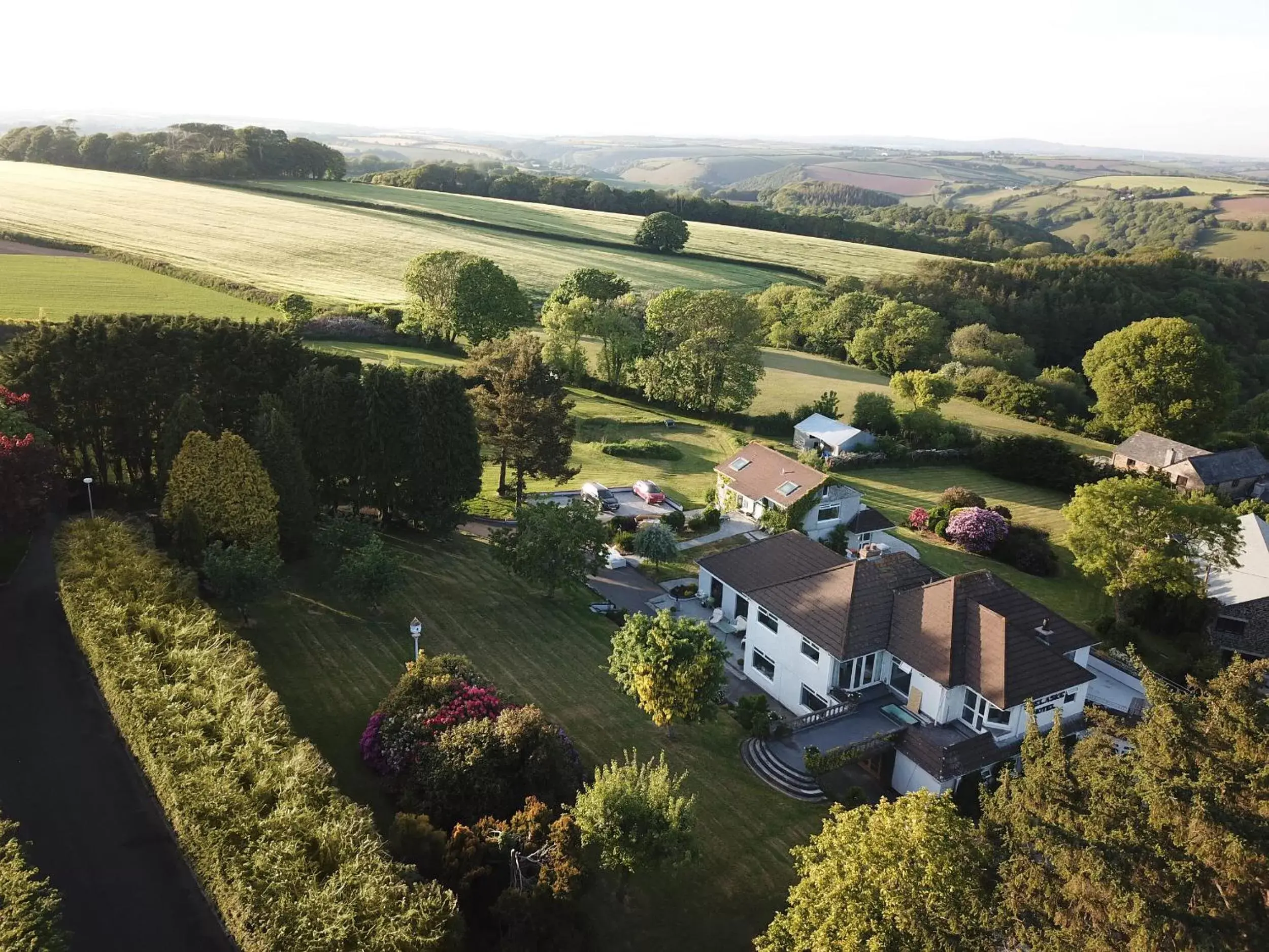 Property building, Bird's-eye View in The Gate Cornwall