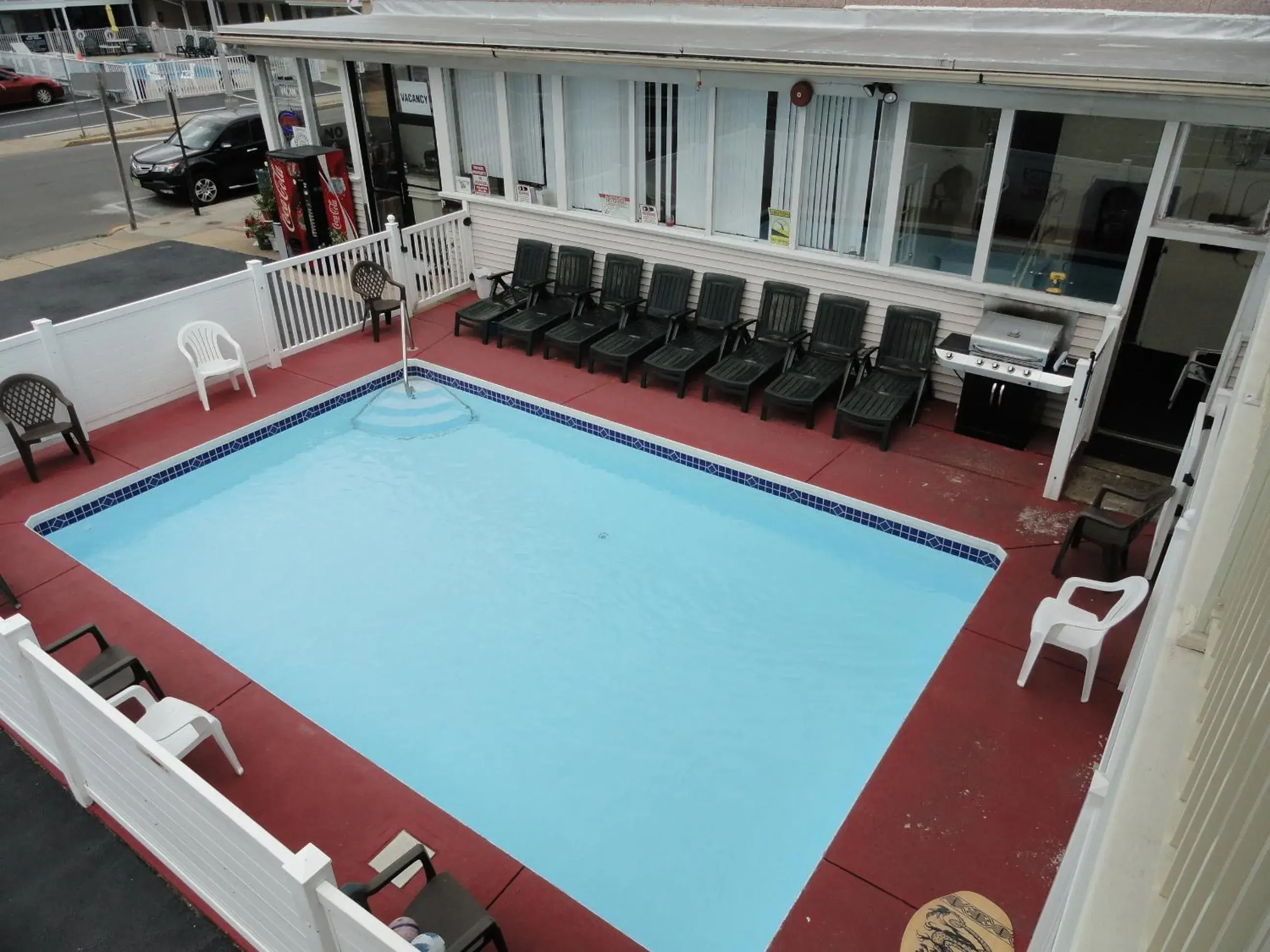 Swimming pool, Pool View in Anchor Motel