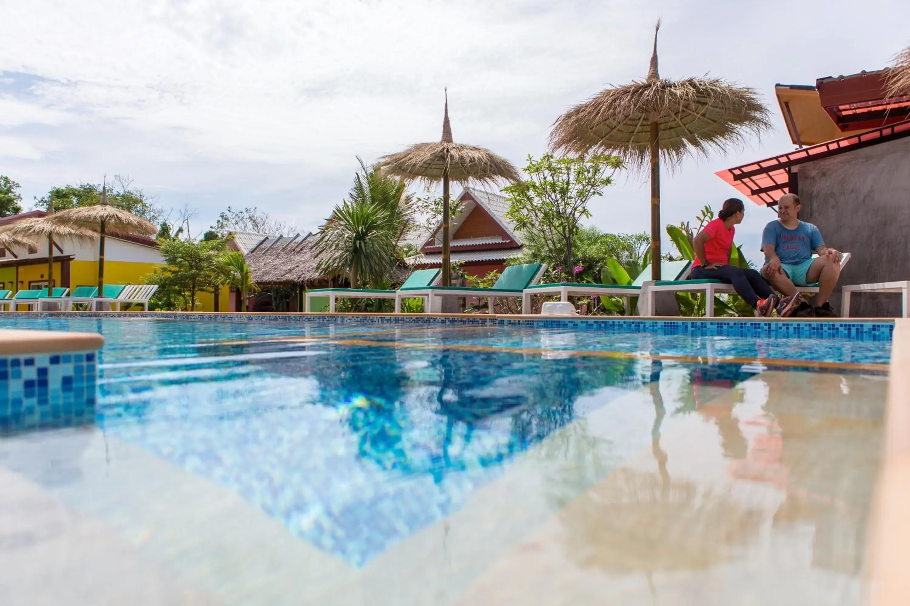 Swimming Pool in Pinky Bungalow Resort - SHA Extra Plus