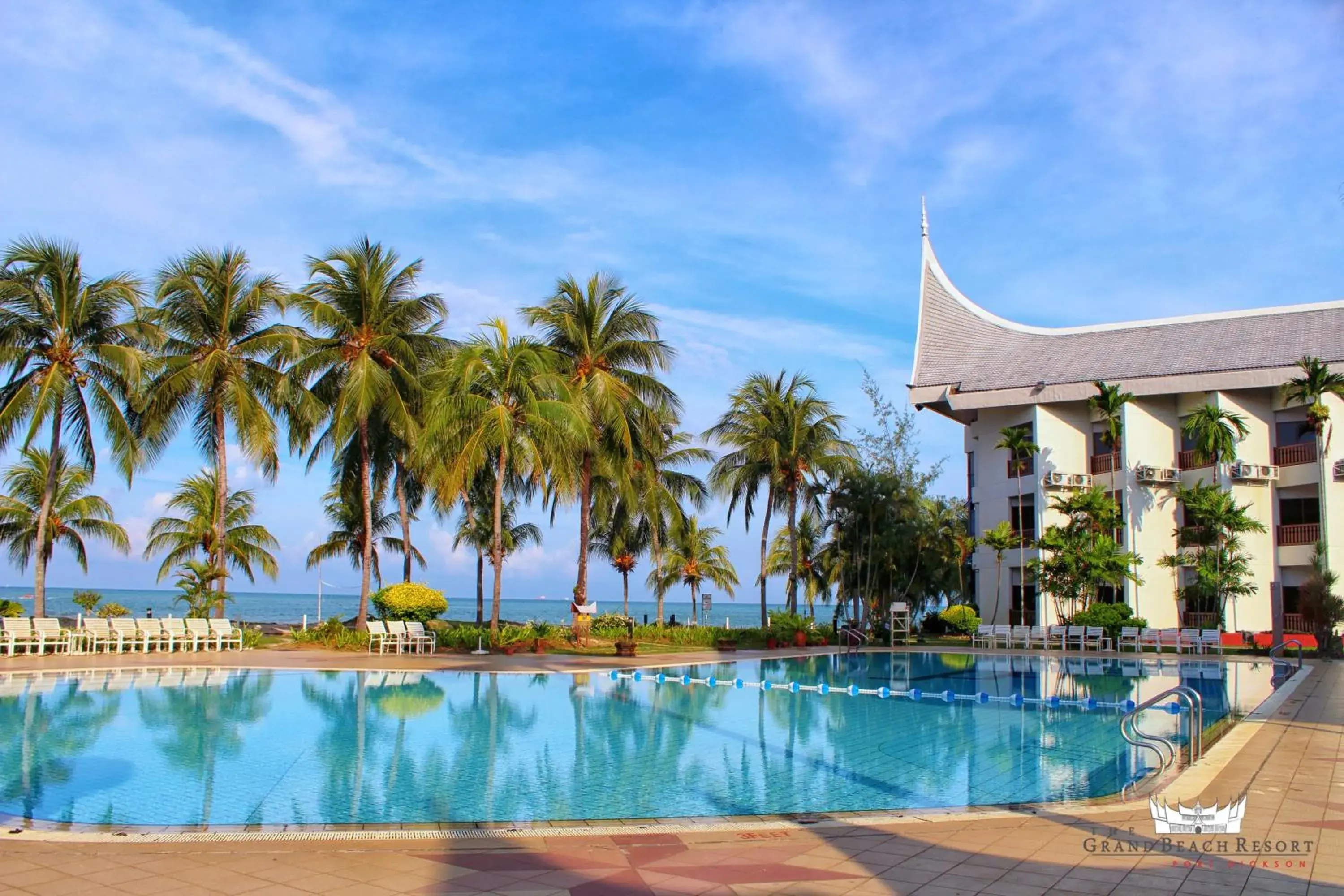 Swimming pool in The Grand Beach Resort