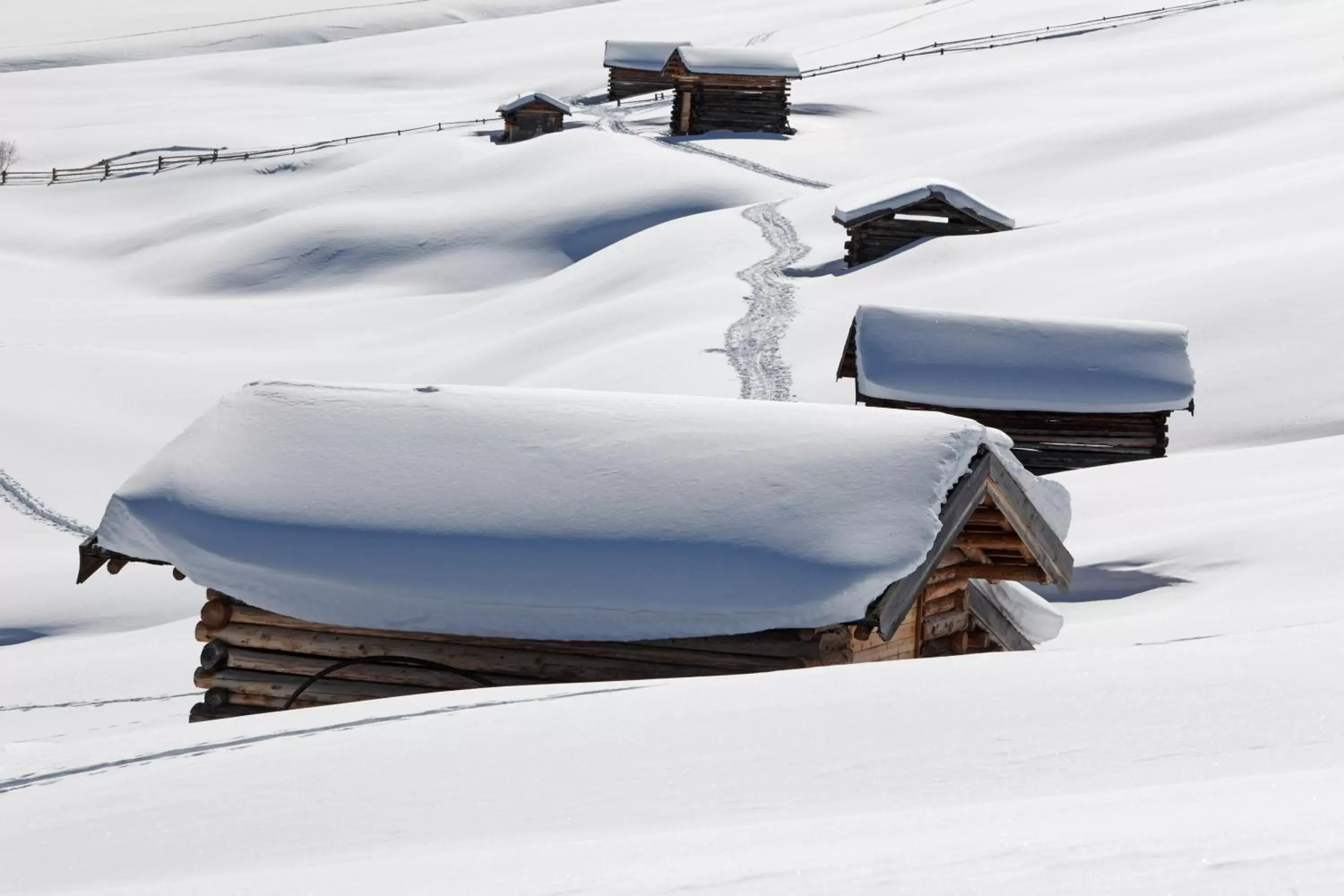 Natural landscape, Winter in Hotel ANDER