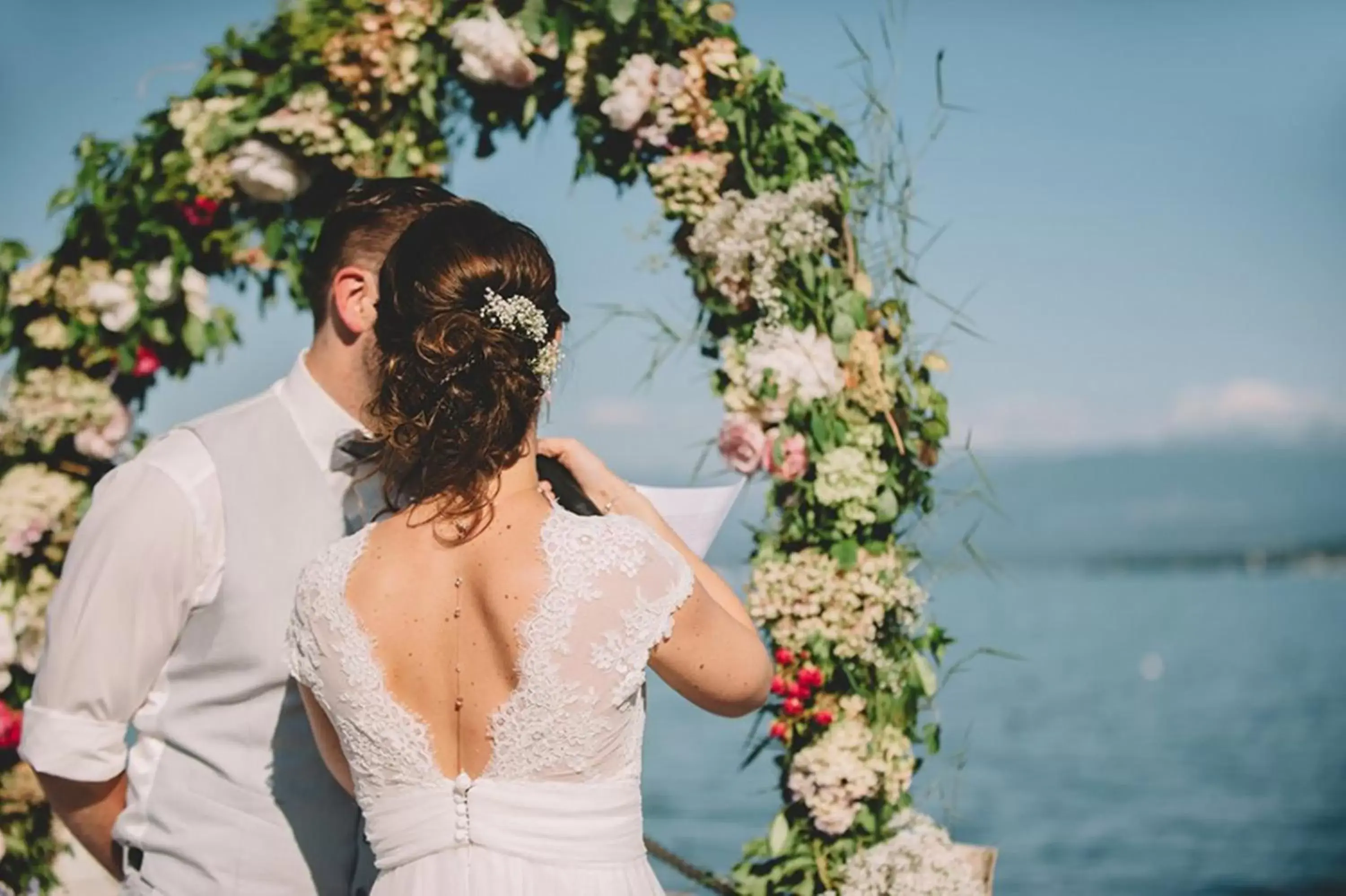 wedding in Hotel La Barcarolle