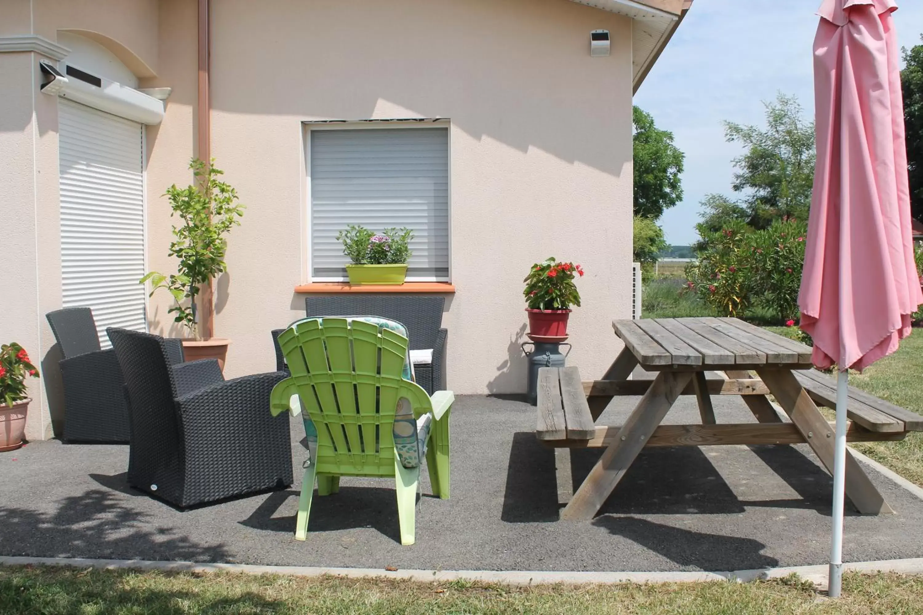 Patio, Patio/Outdoor Area in B&B La Garona