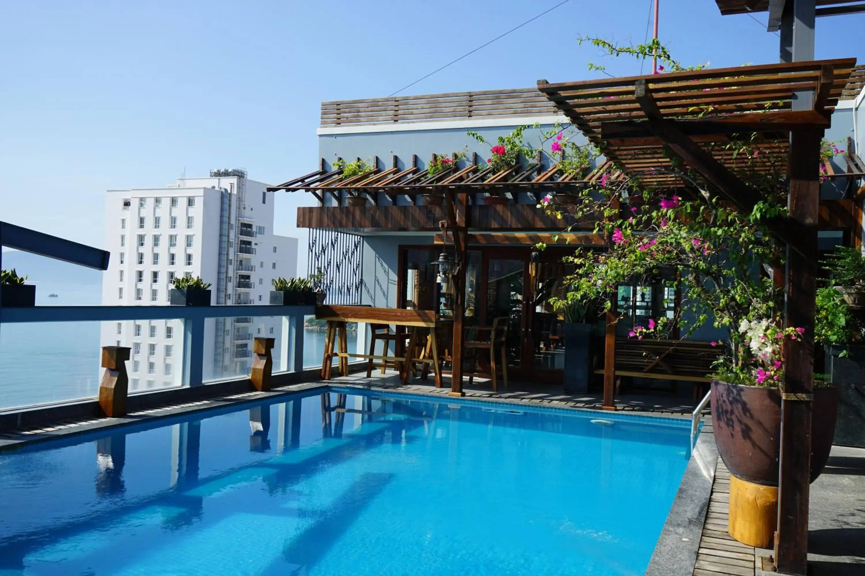 Swimming pool, Property Building in Seasing Boutique Hotel