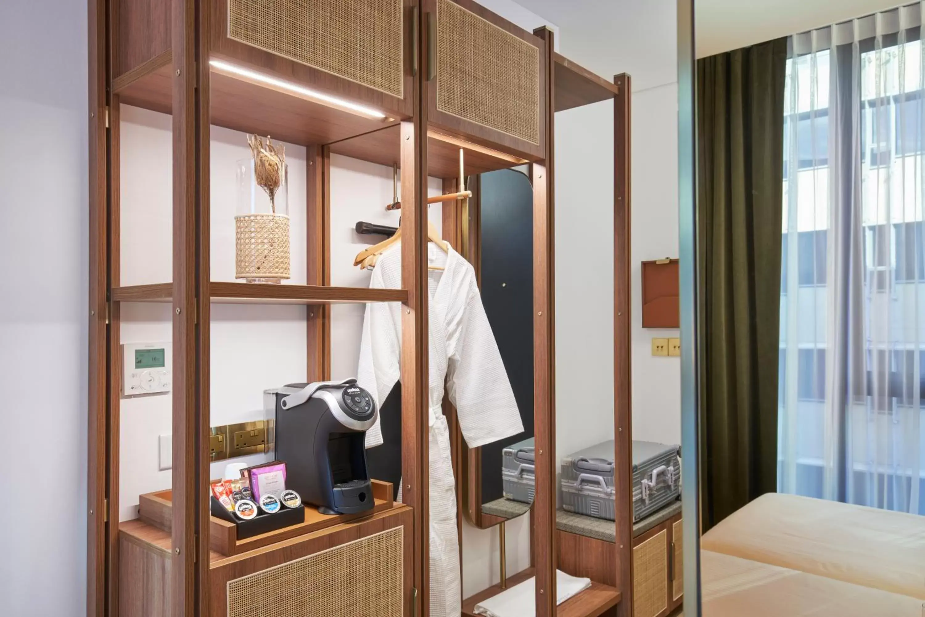 wardrobe in Citadines Connect City Centre Singapore