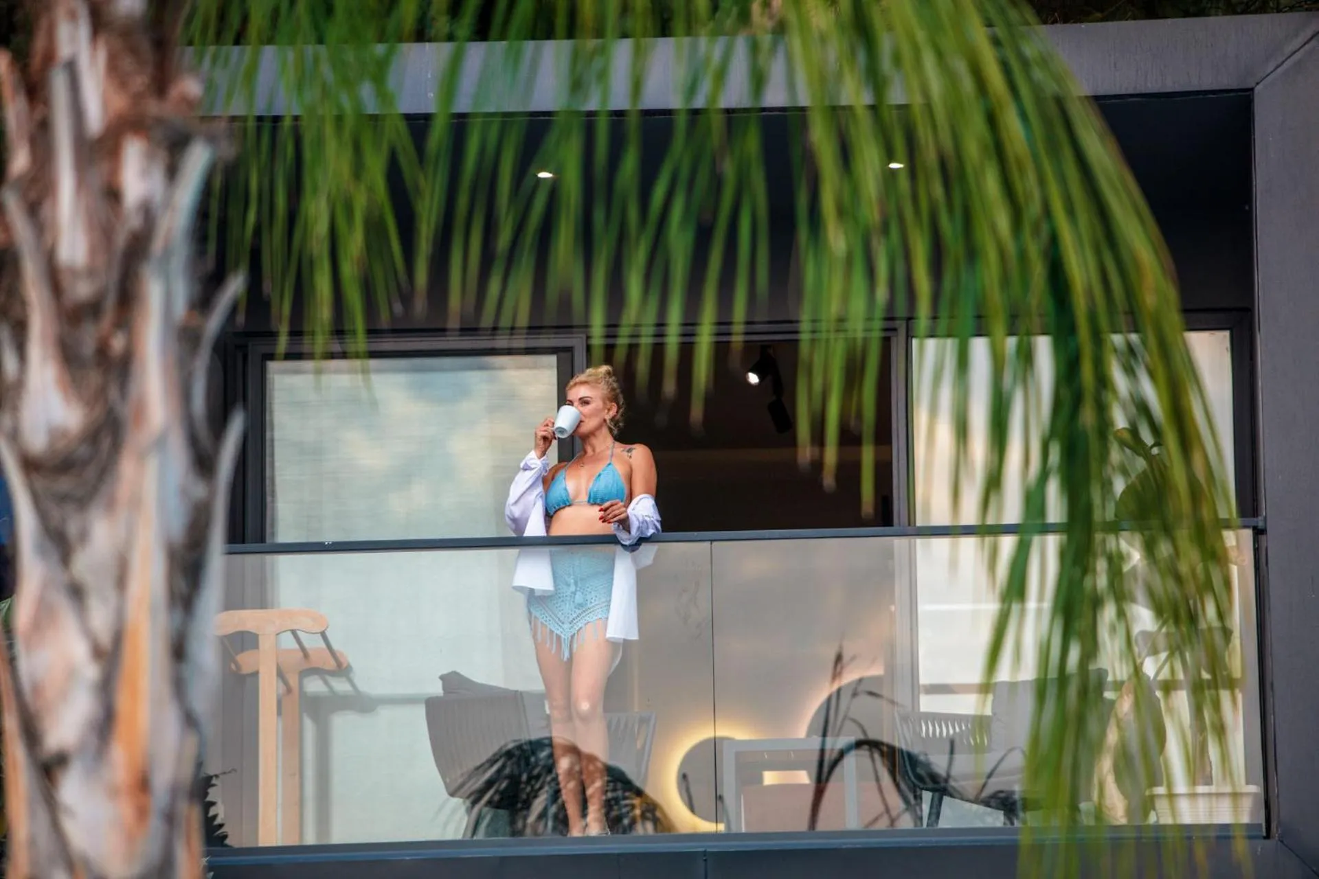 Patio in Morina Deluxe Hotel