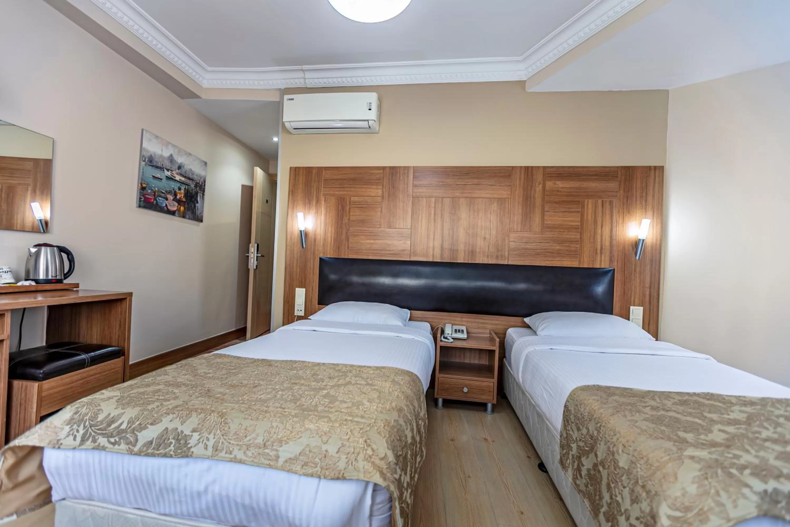 Bed in Elasophia Hotel