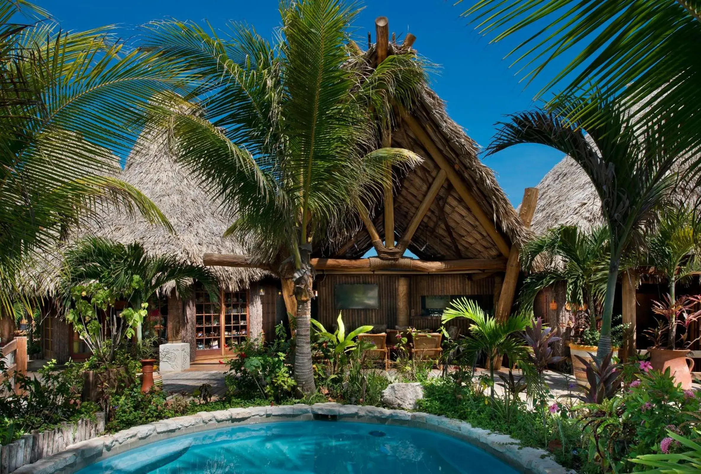 Patio, Swimming Pool in Ramon's Village Resort