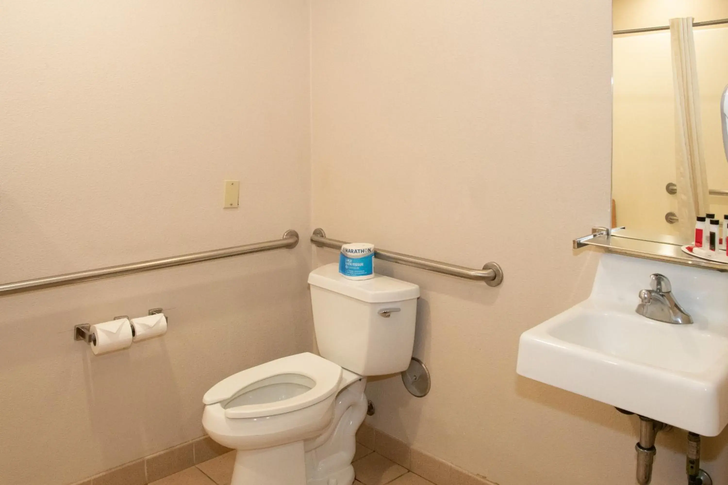 Bathroom in Microtel Inn & Suites Lodi