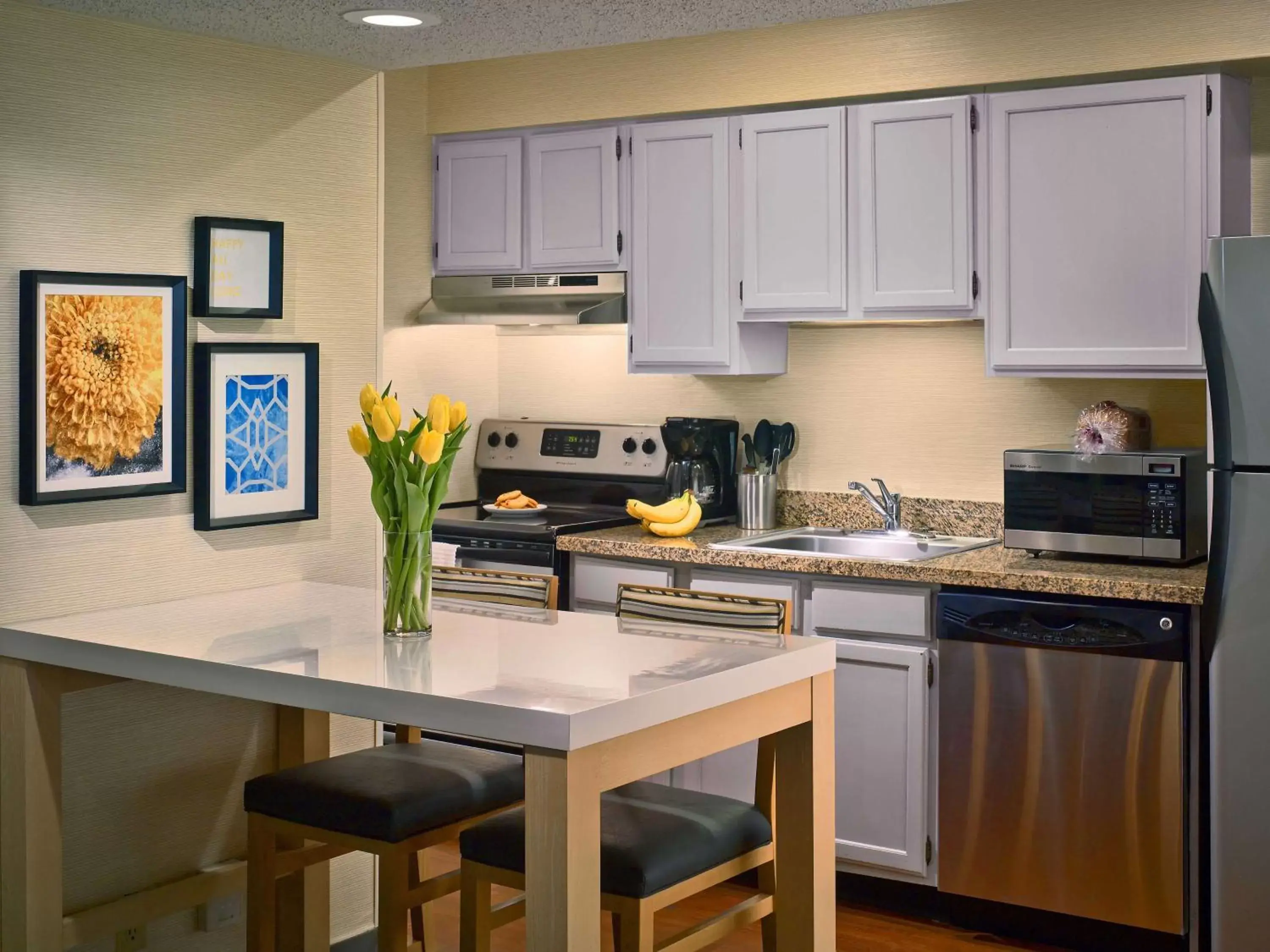 Photo of the whole room, Kitchen/Kitchenette in Sonesta ES Suites Minneapolis-St. Paul Airport