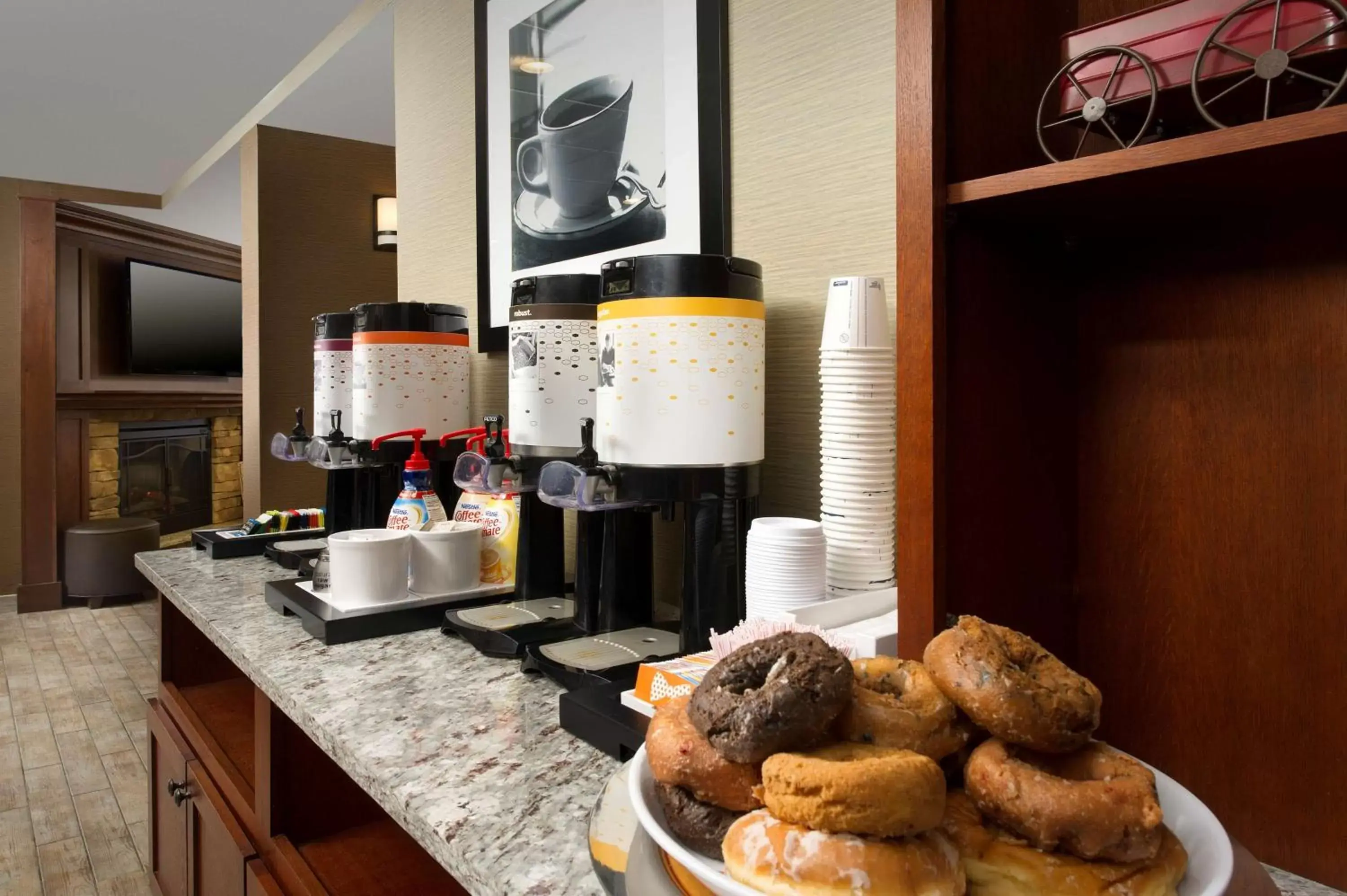 Lobby or reception in Hampton Inn Rochester Greece Lobby or reception in Hampton Inn Rochester Greece