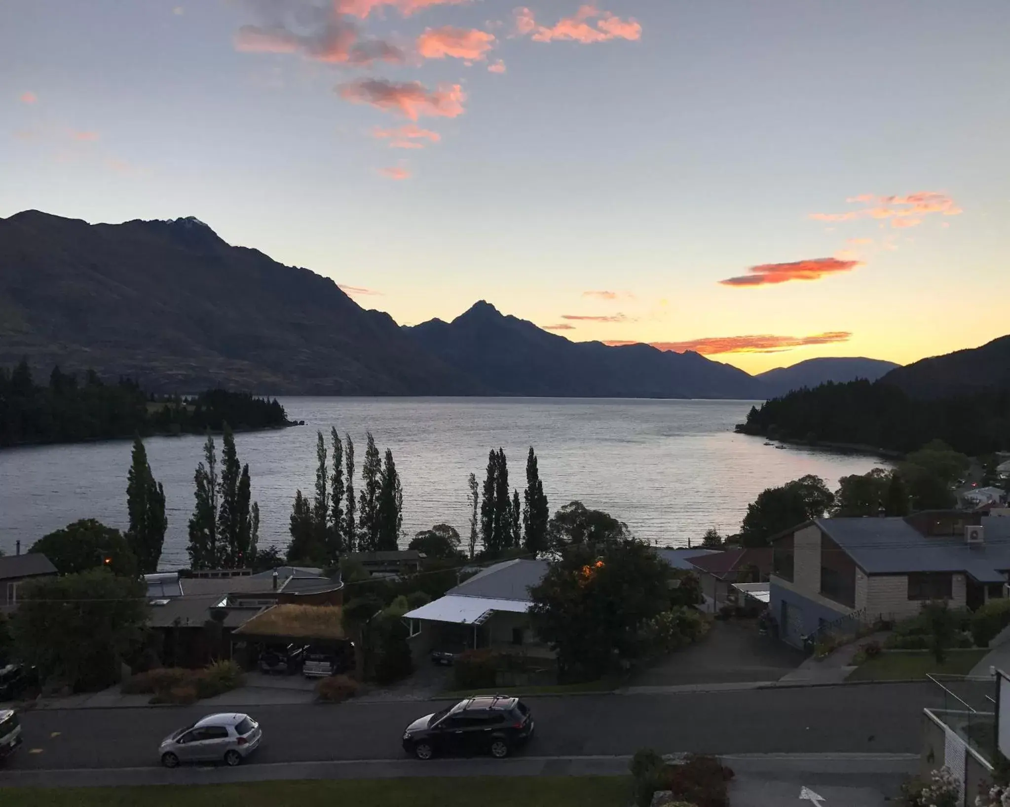 Lake view in Earnslaw Lodge