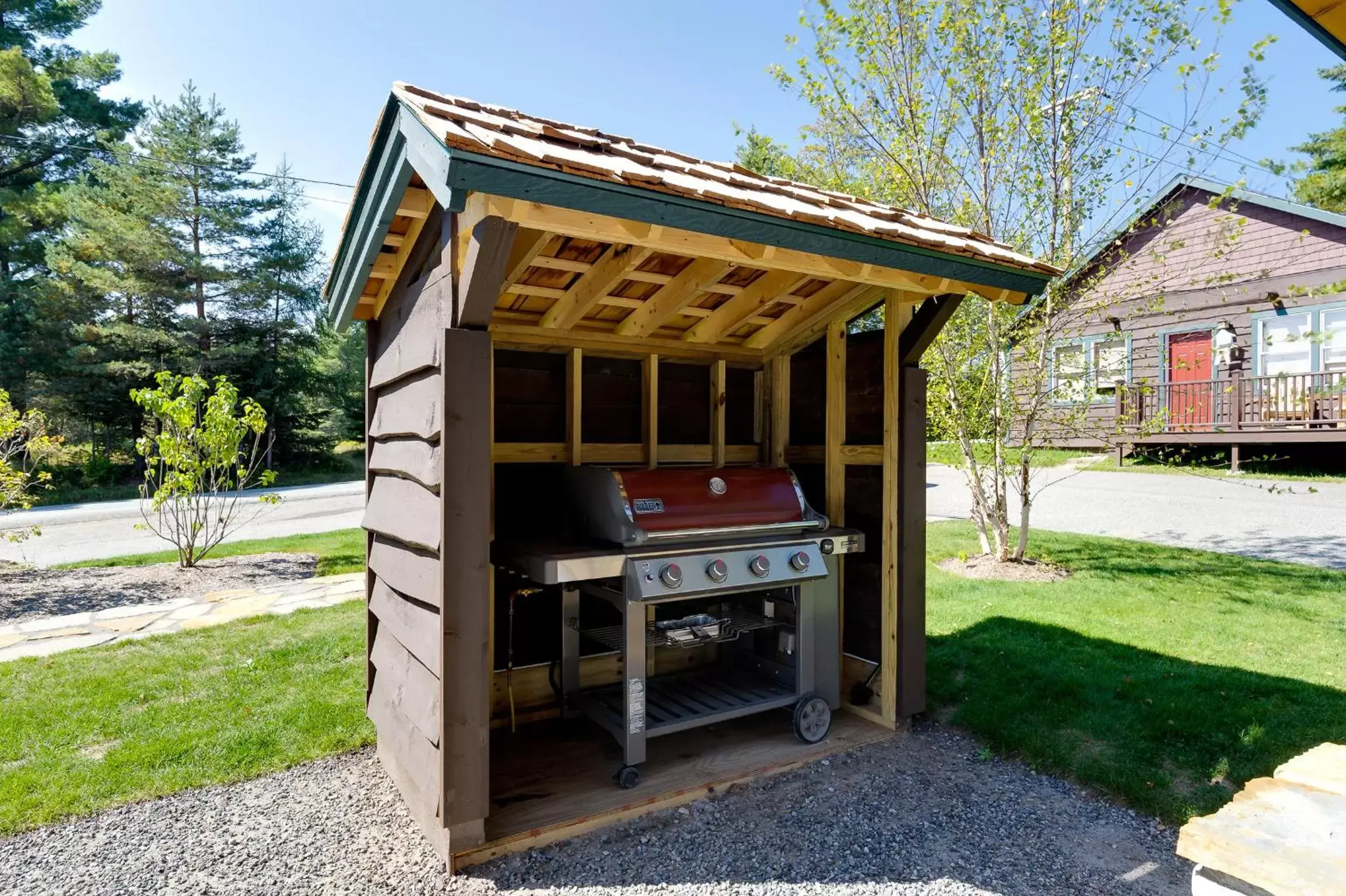 BBQ Facilities in Cobble Mountain Lodge