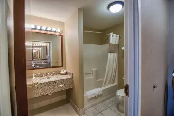 Bathroom in Medallion Inn and Suites