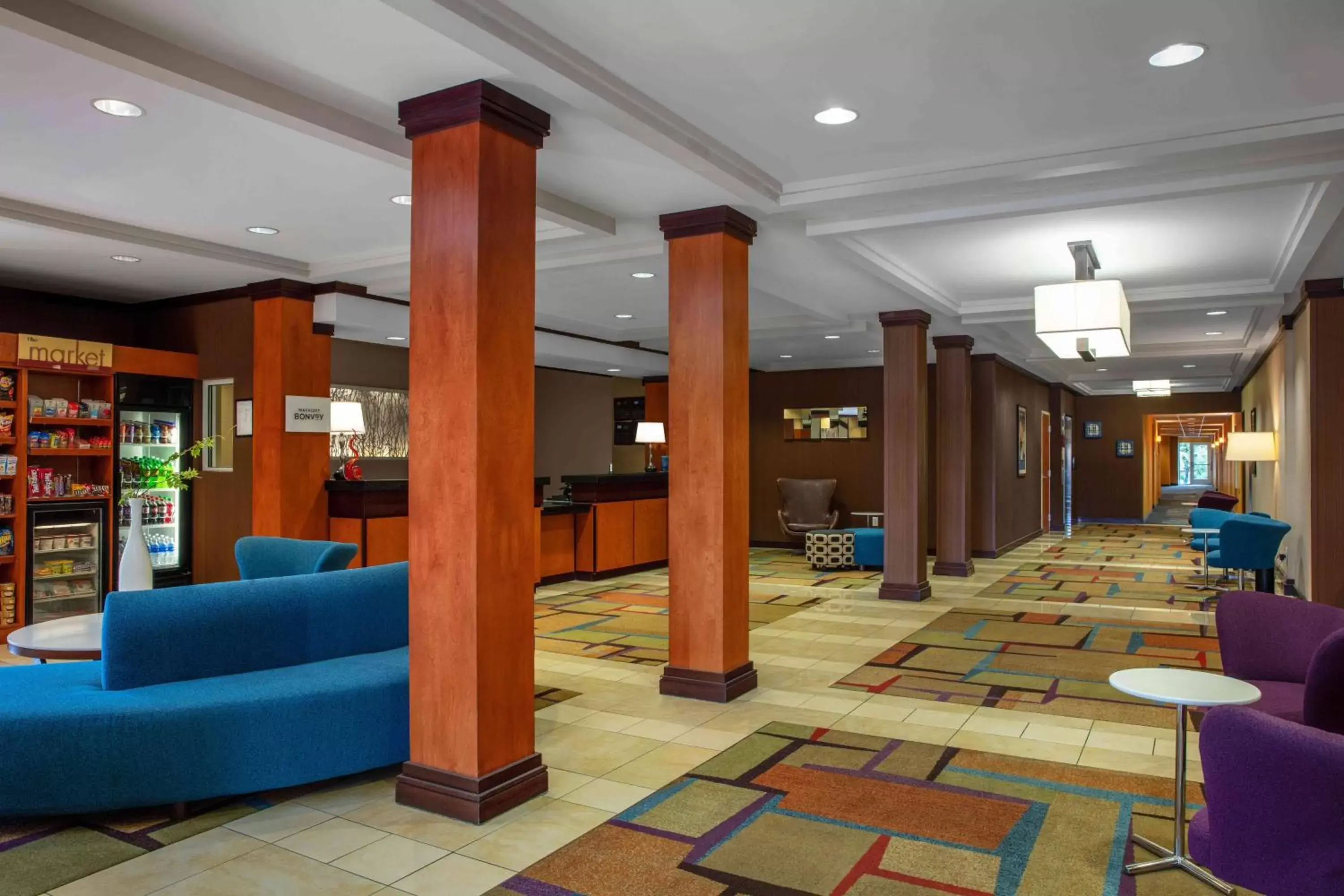 Lobby or reception, Lobby/Reception in Fairfield Inn & Suites by Marriott Augusta Fort Gordon Area