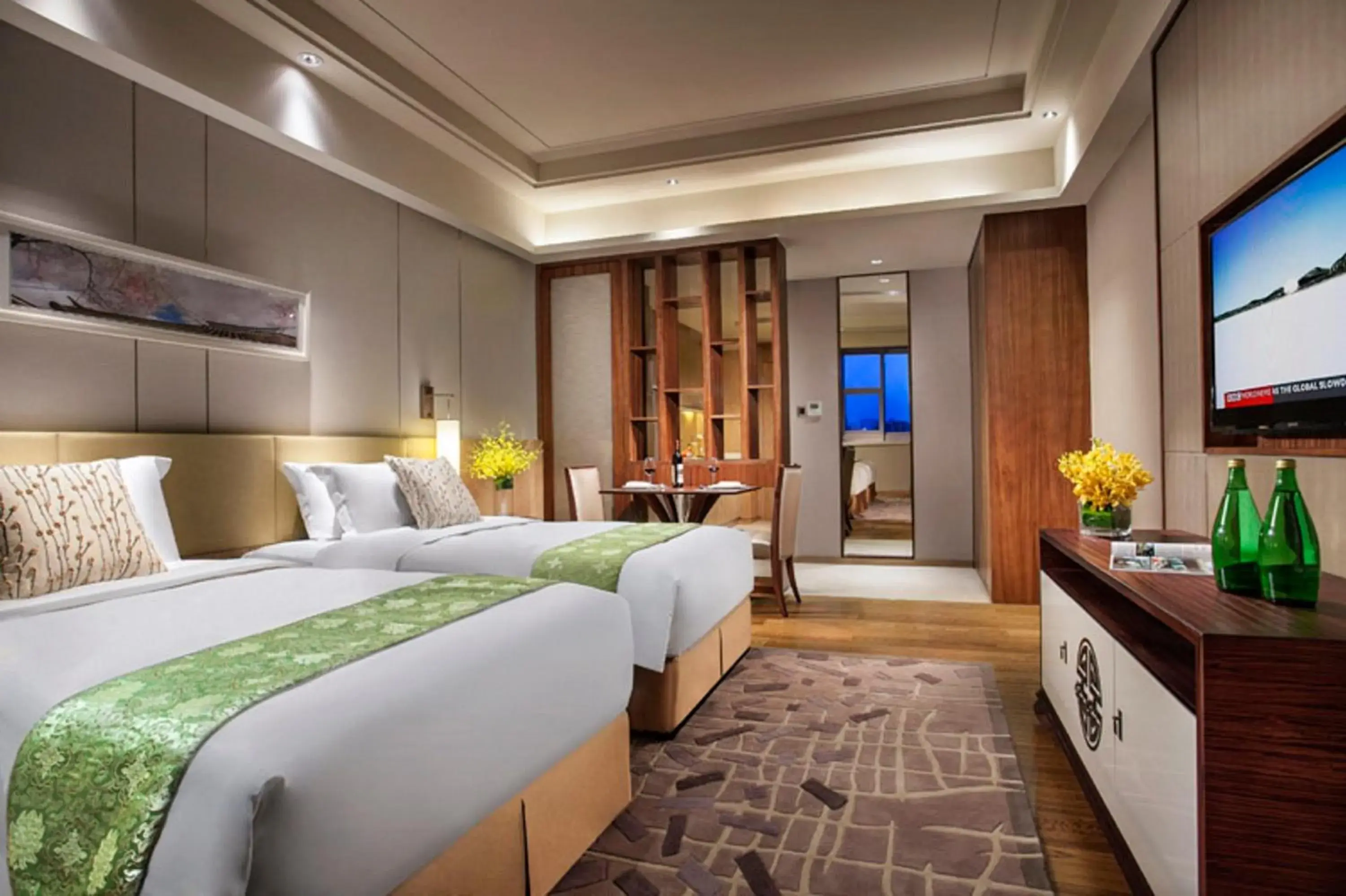Bedroom, Bed in Somerset Wusheng Wuhan Bedroom, Bed in Somerset Wusheng Wuhan