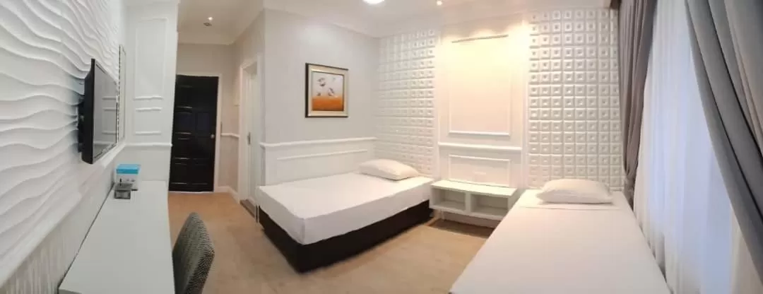 Bed in D'Village Resort Melaka