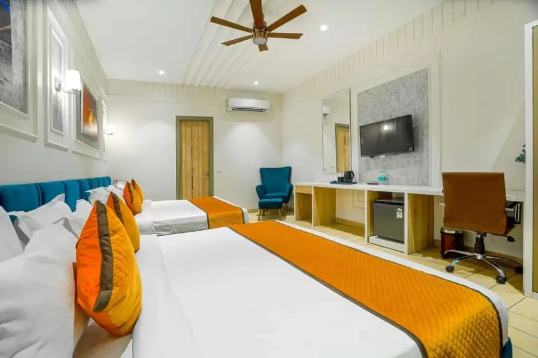 TV and multimedia, Bed in Greenwood Villa By Levelup TV and multimedia, Bed in Greenwood Villa By Levelup