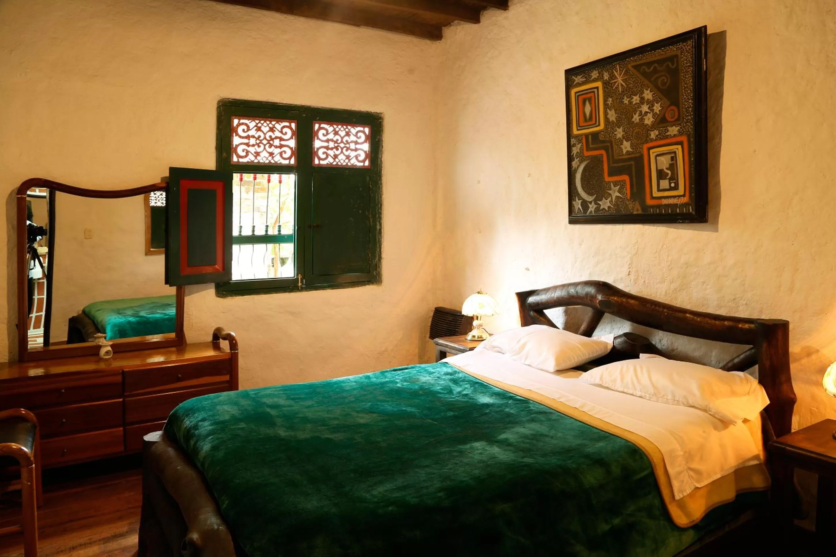 Bed in Finca Campestre La Adelita B&B