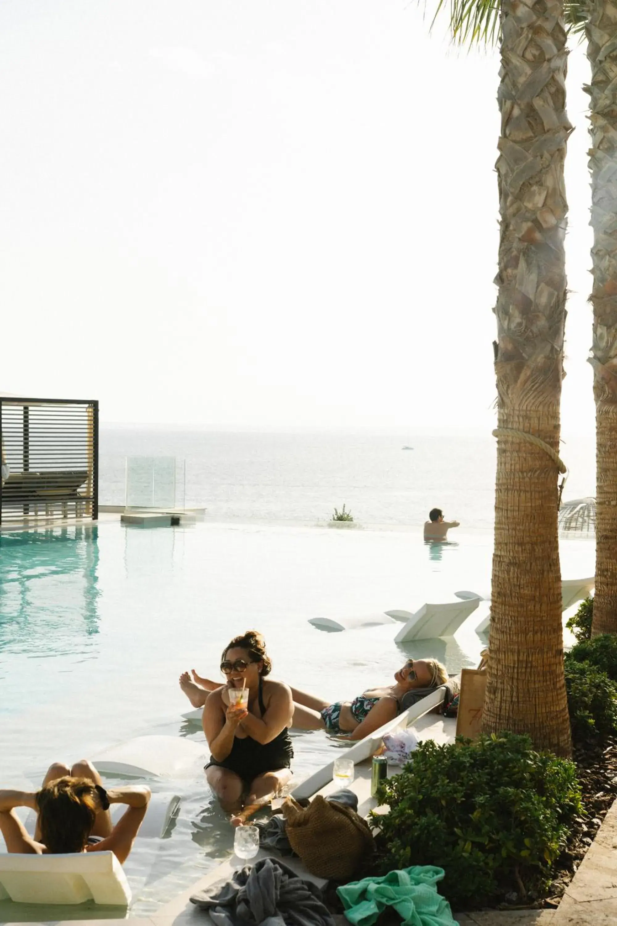 Swimming pool in 7Pines Resort Ibiza, part of Destination by Hyatt Swimming pool in 7Pines Resort Ibiza, part of Destination by Hyatt