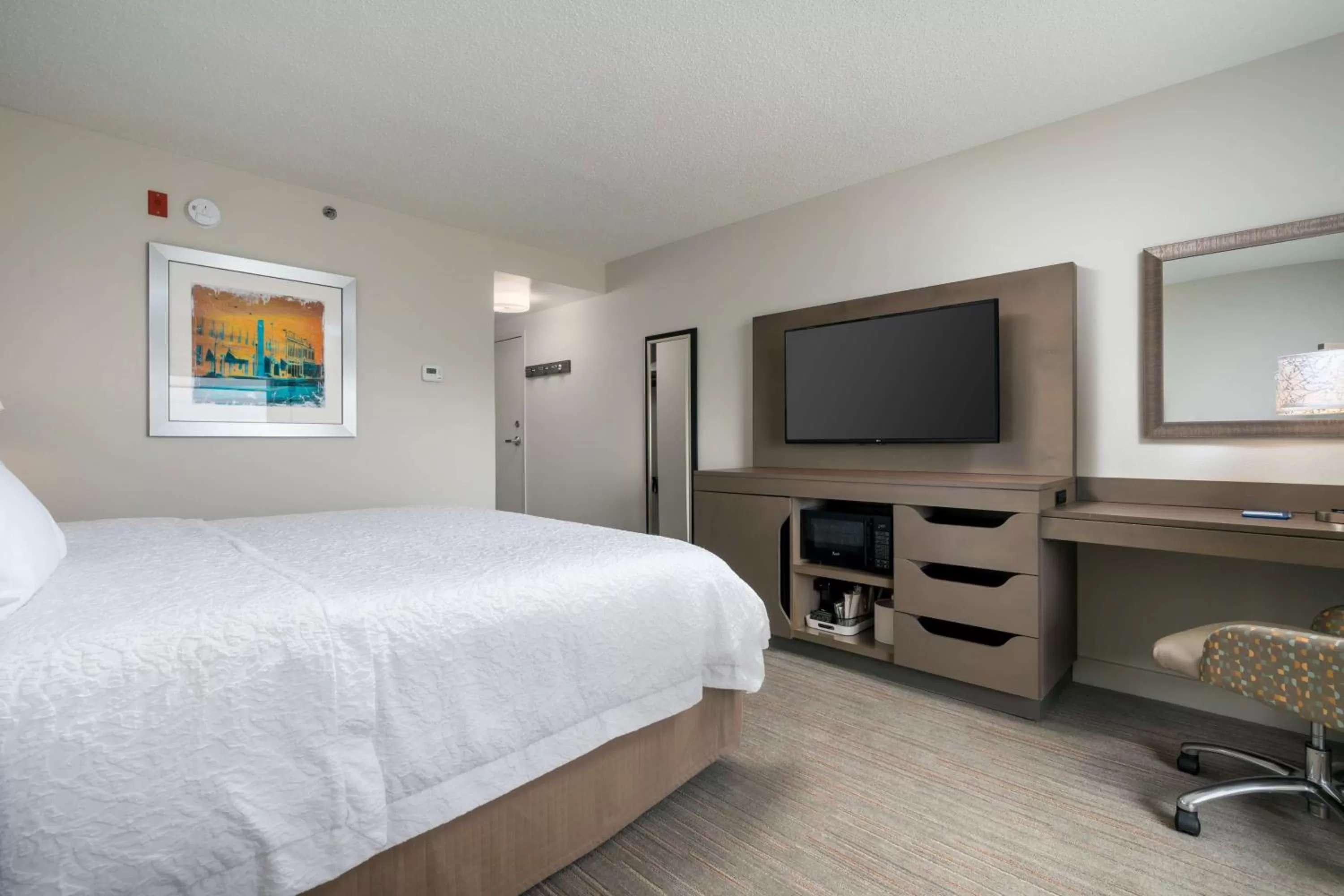 Bed in Hampton Inn - Springfield